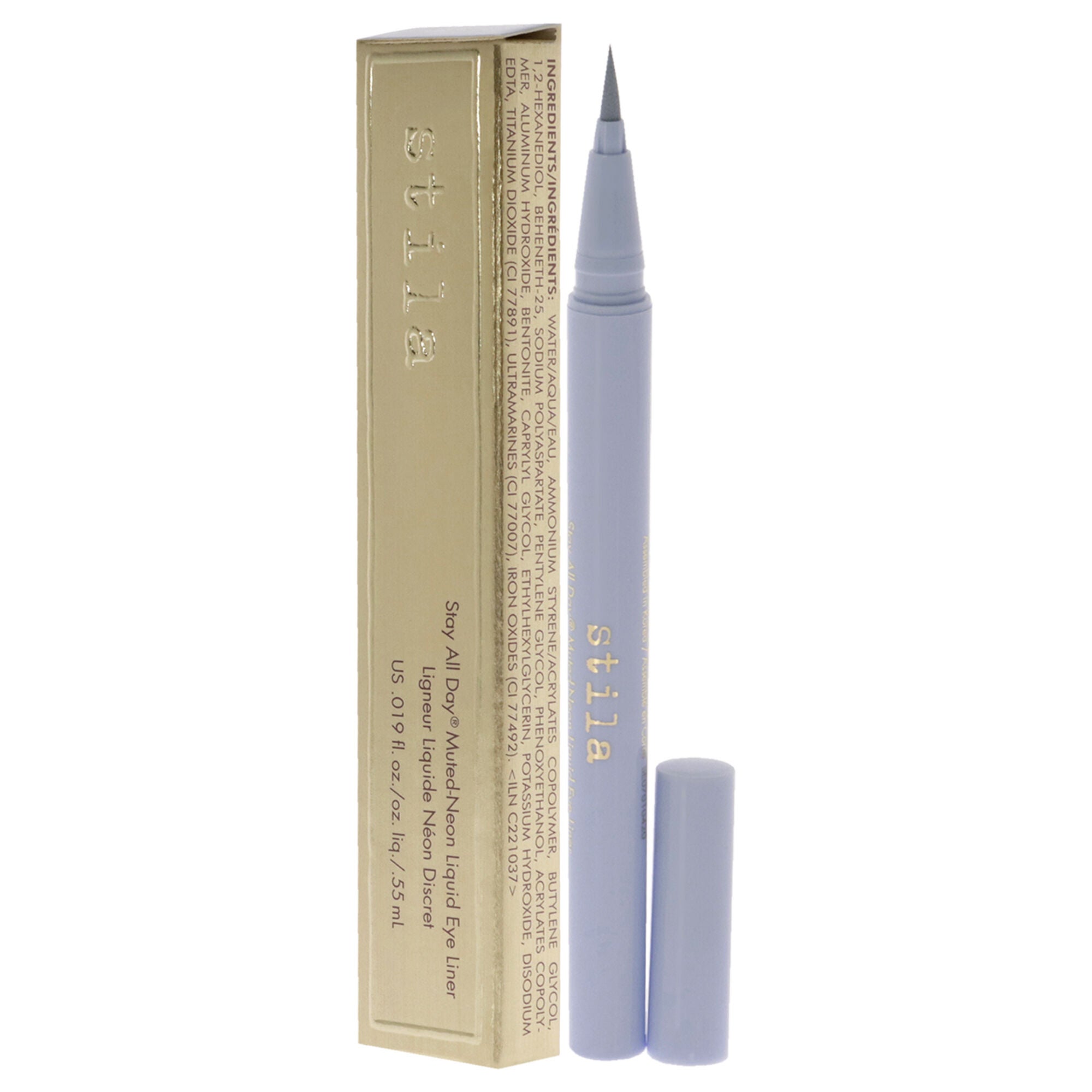 Stay All Day Muted-Neon Liquid Eye Liner - Blue Skies by Stila for Women - 0.019 oz Eyeliner, See Description, alternate image number 3