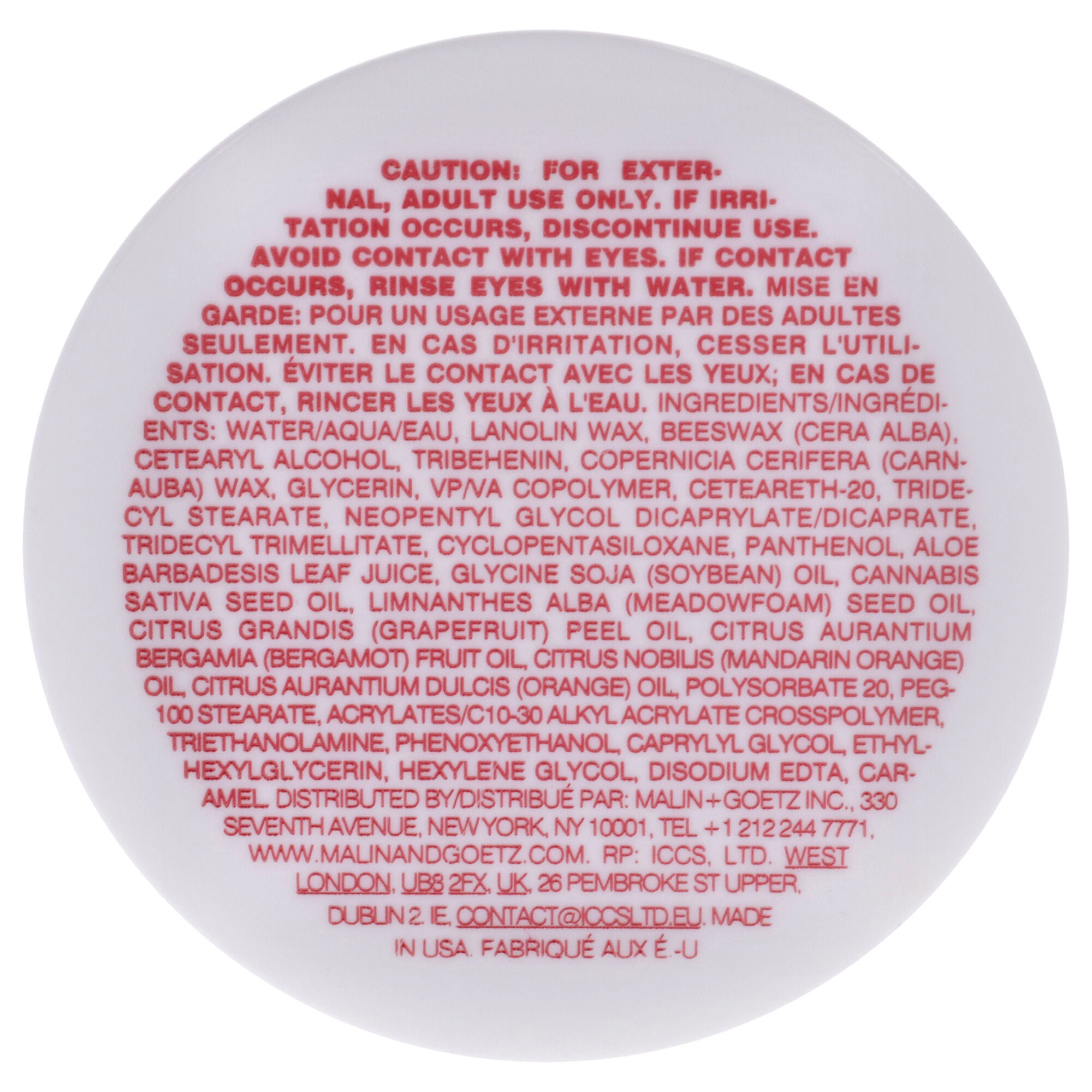 Hair Pomade by Malin + Goetz for Men - 2 oz Pomade, See Description, alternate image number 1