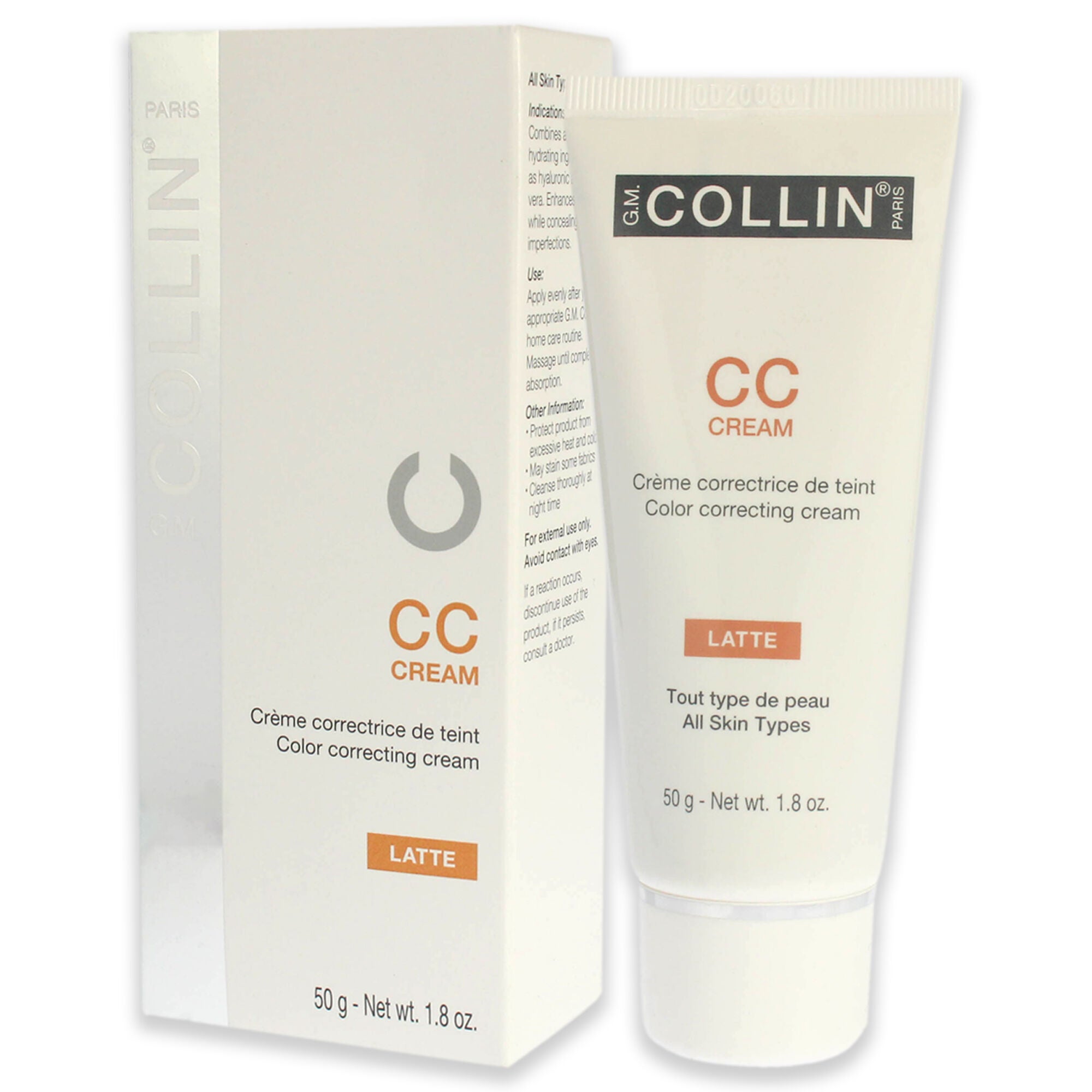 CC Color Correcting Cream - Latte by G.M. Collin for Women - 1.8 oz Makeup, See Description, alternate image number 3