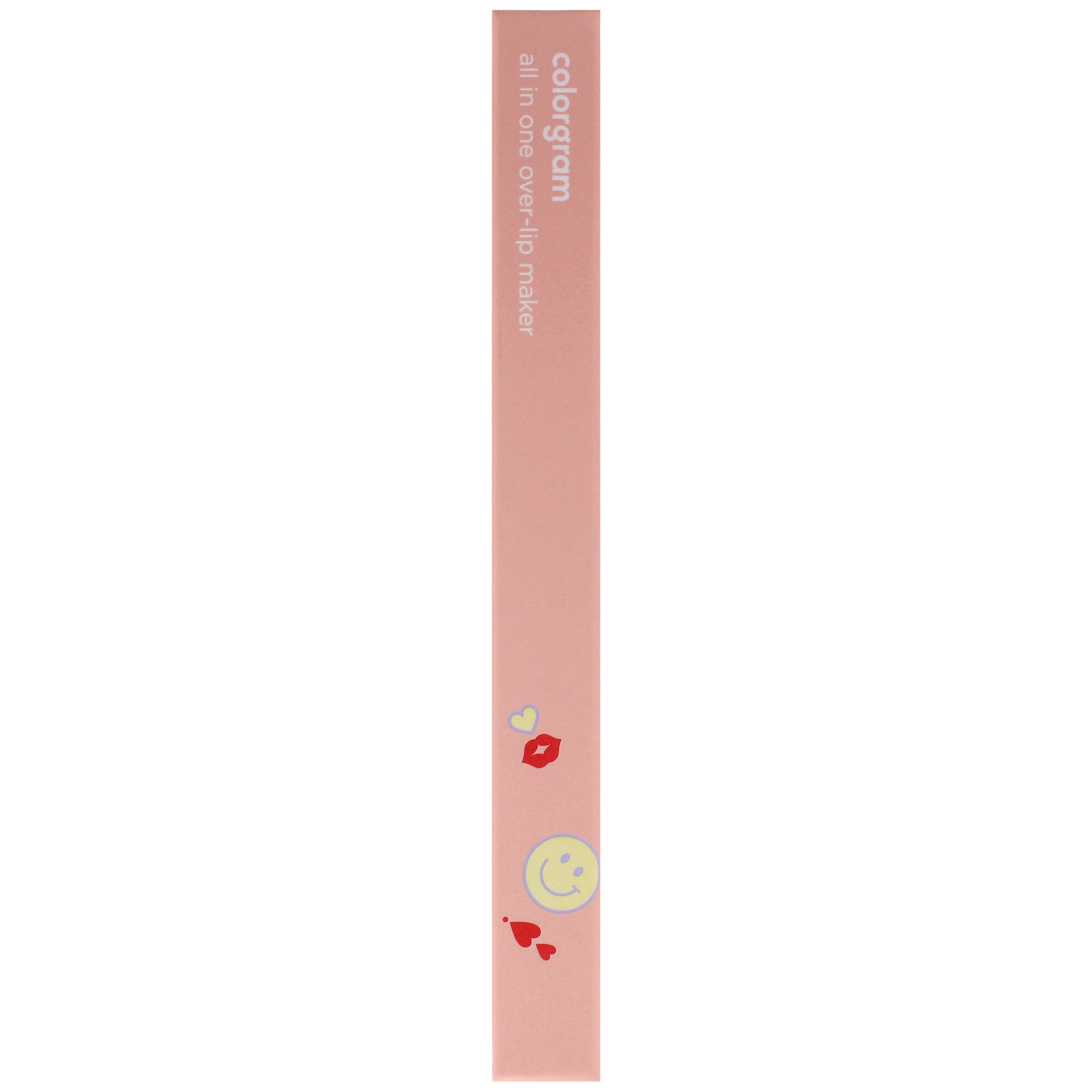 All In One Over-lip Maker - 01 Warm Peach by Colorgram for Women - 0.024 oz Lip Pencil, Brown, alternate image number 4