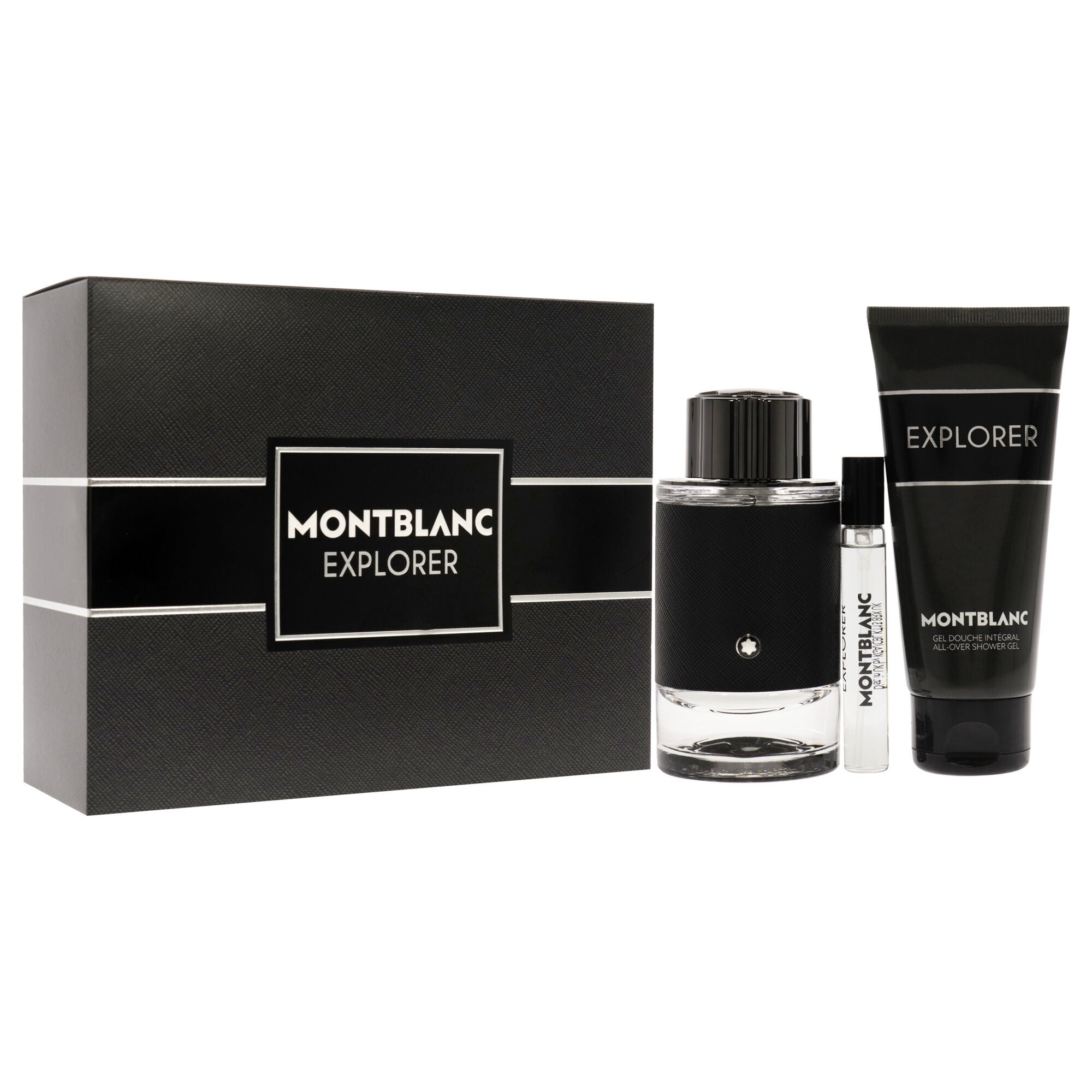 Explorer by Mont Blanc for Men - 3 Pc Gift Set 3.3oz EDP Spray, 7.5ml EDP Spray 3.3oz Shower Gel, See Description, alternate image number 2