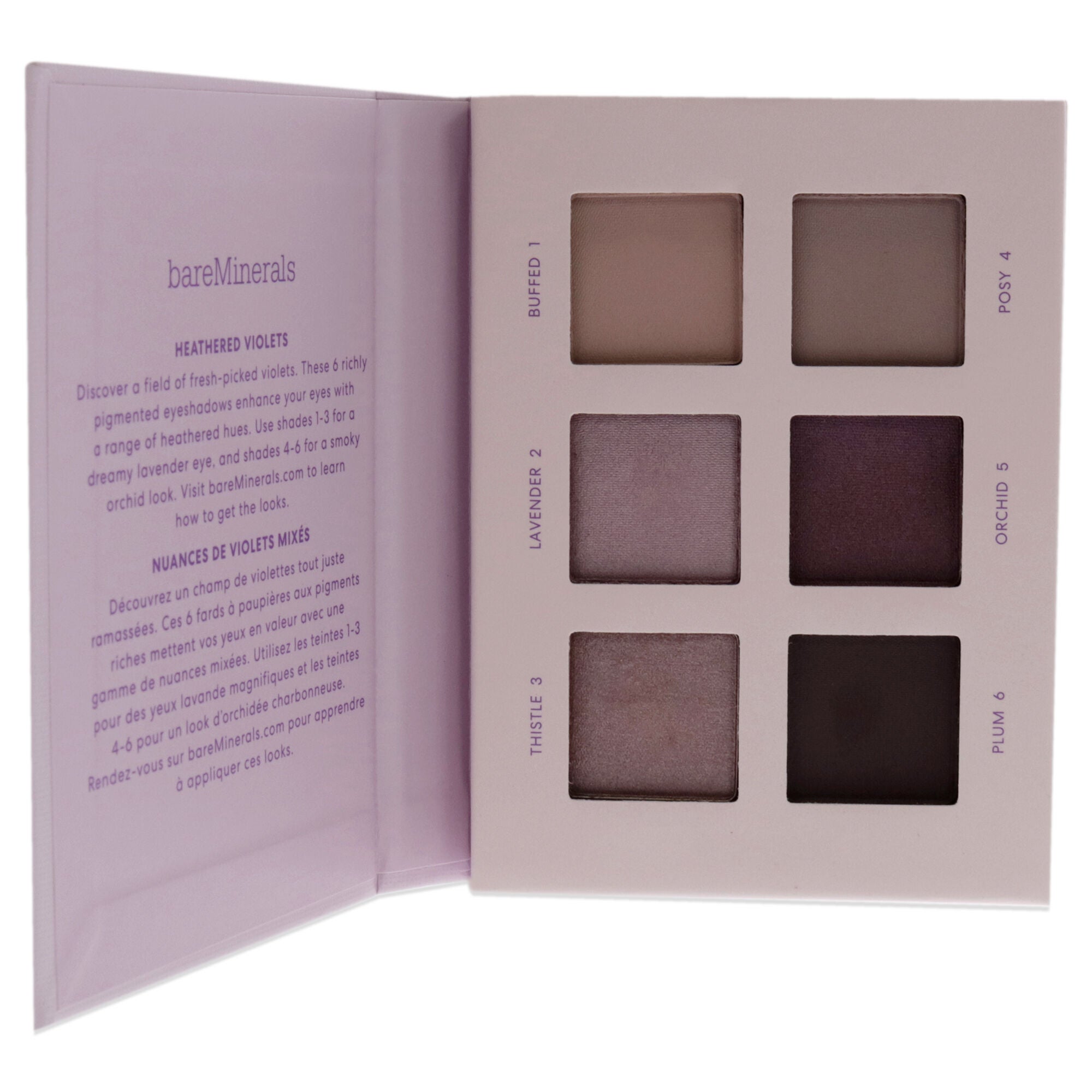 Mineralist Eyeshadow Palette - Heathered by bareMinerals for Women - 0.24 oz Eye Shadow, See Description, alternate image number 4