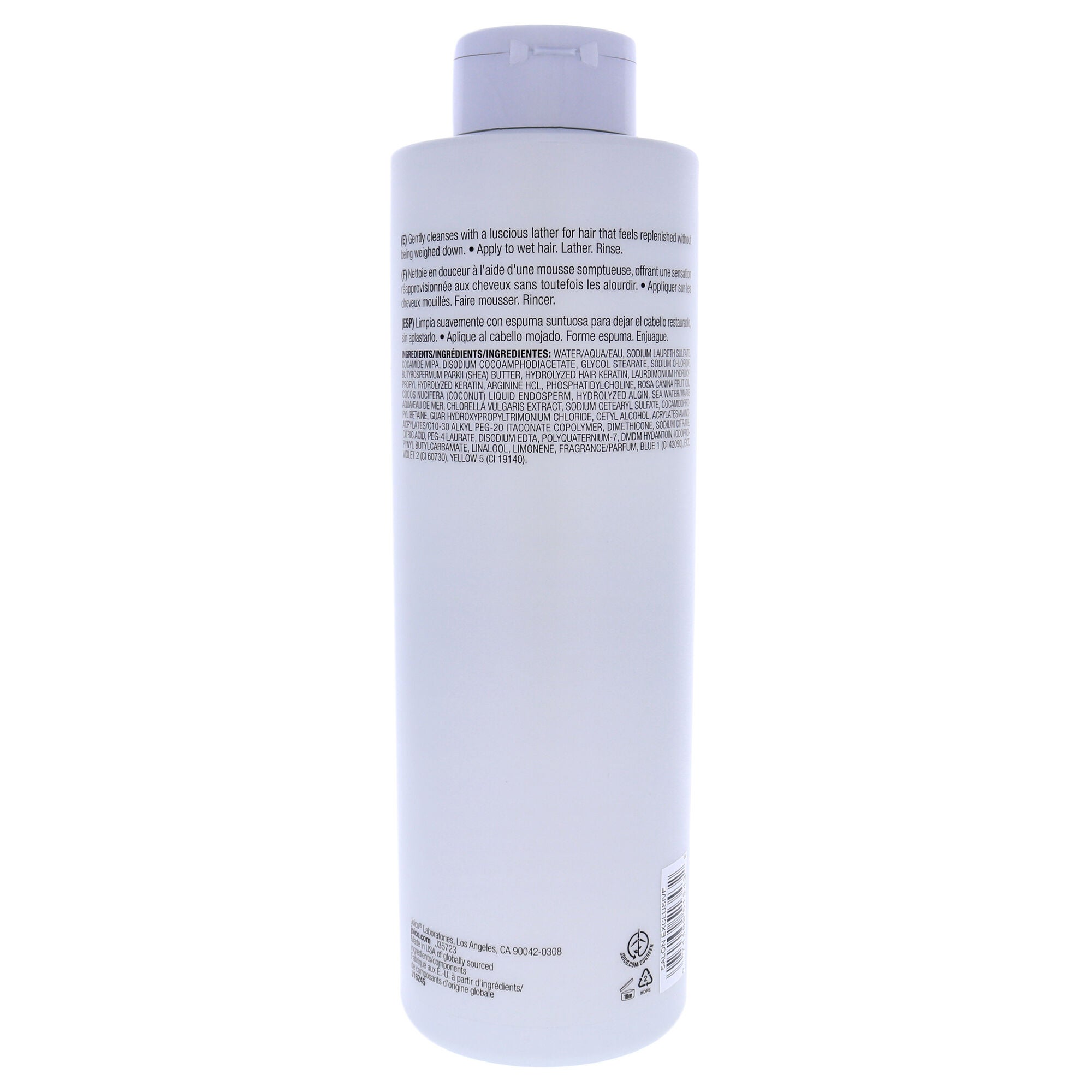 HydraSplash Hydrating Shampoo by Joico for Unisex - 33.8 oz Shampoo, White, alternate image number 1
