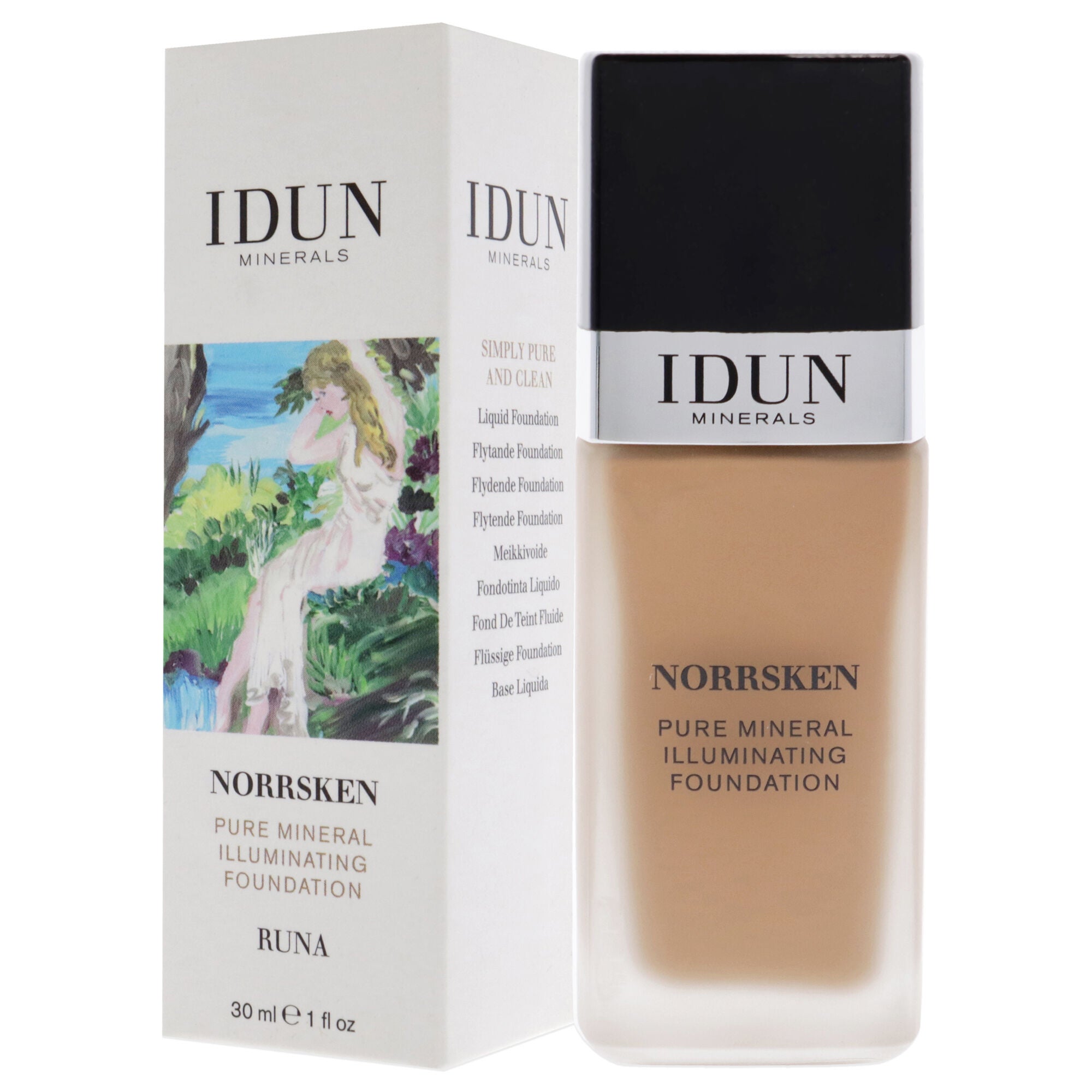 Norrsken Foundation - 220 Runa by Idun Minerals for Women - 1 oz Foundation, , alternate image number 7
