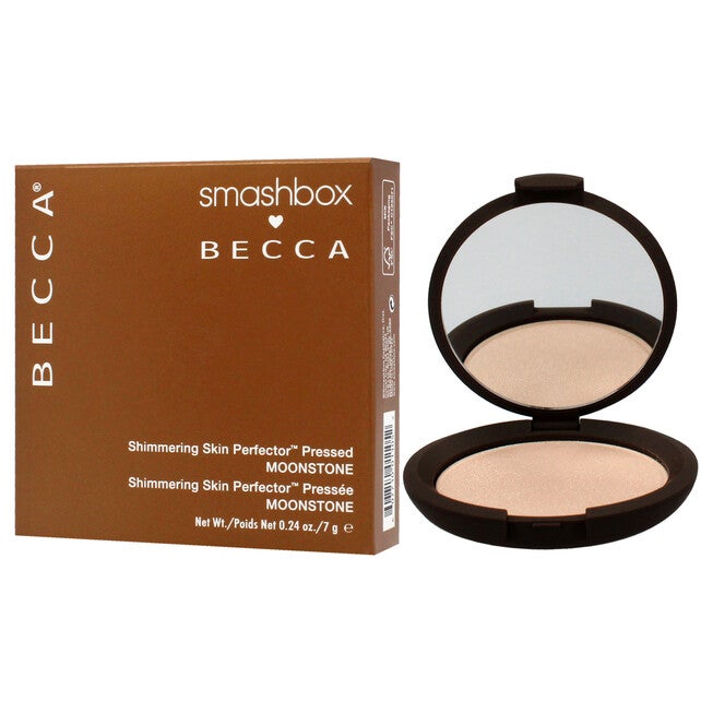 Becca Shimmering Skin Perfector Pressed - Moonstone by SmashBox for Women - 0.24 oz Highlighter, , alternate image number 8