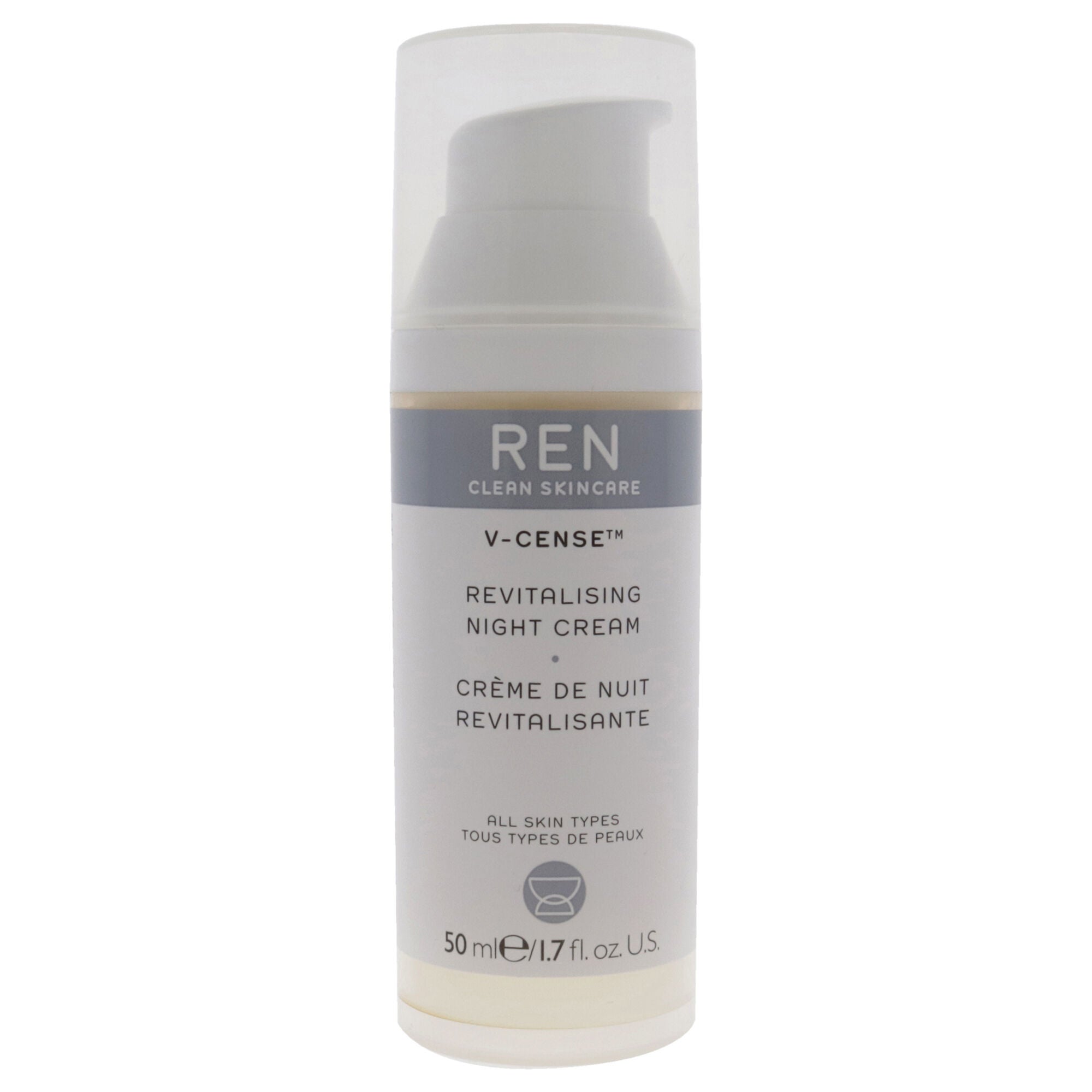 V-Cense Revitalising Night Cream by REN for Unisex - 1.7 oz Cream, , alternate image number 5