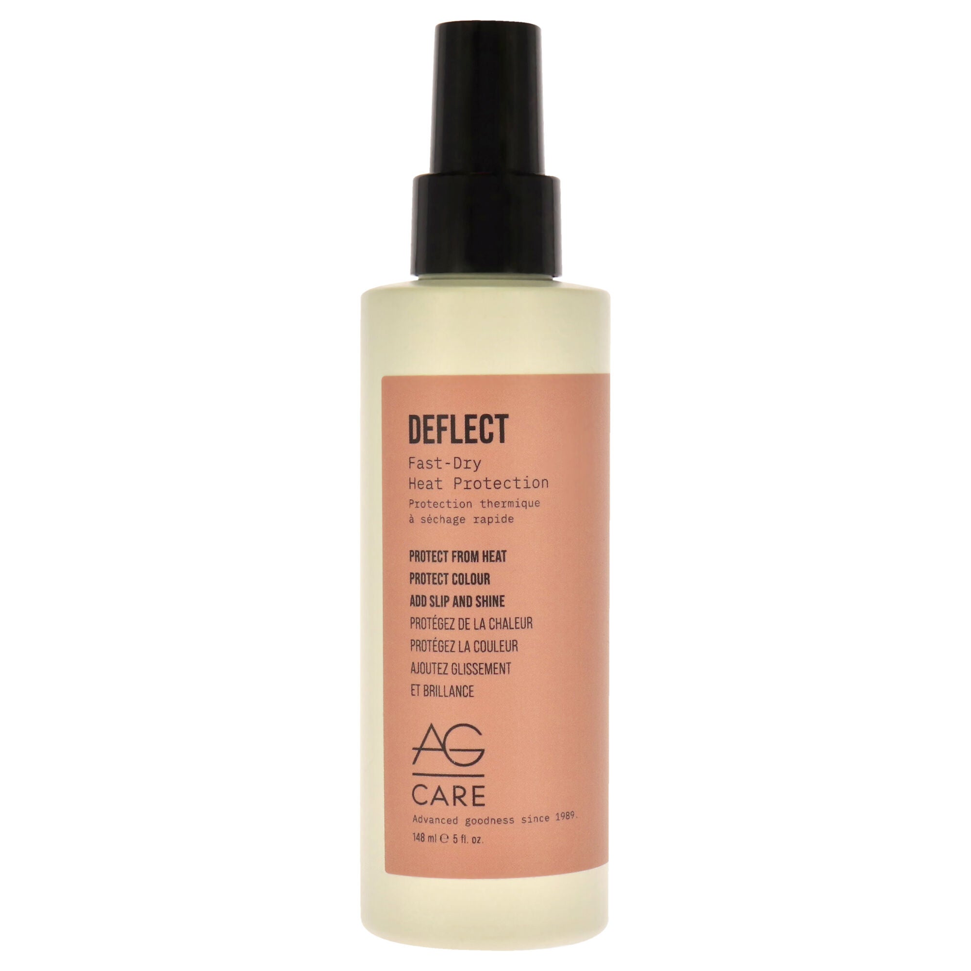 Deflect Fast-Dry Heat Protection by AG Hair Cosmetics for Unisex - 5 oz Hair Spray, See Description, hi-res image number 0