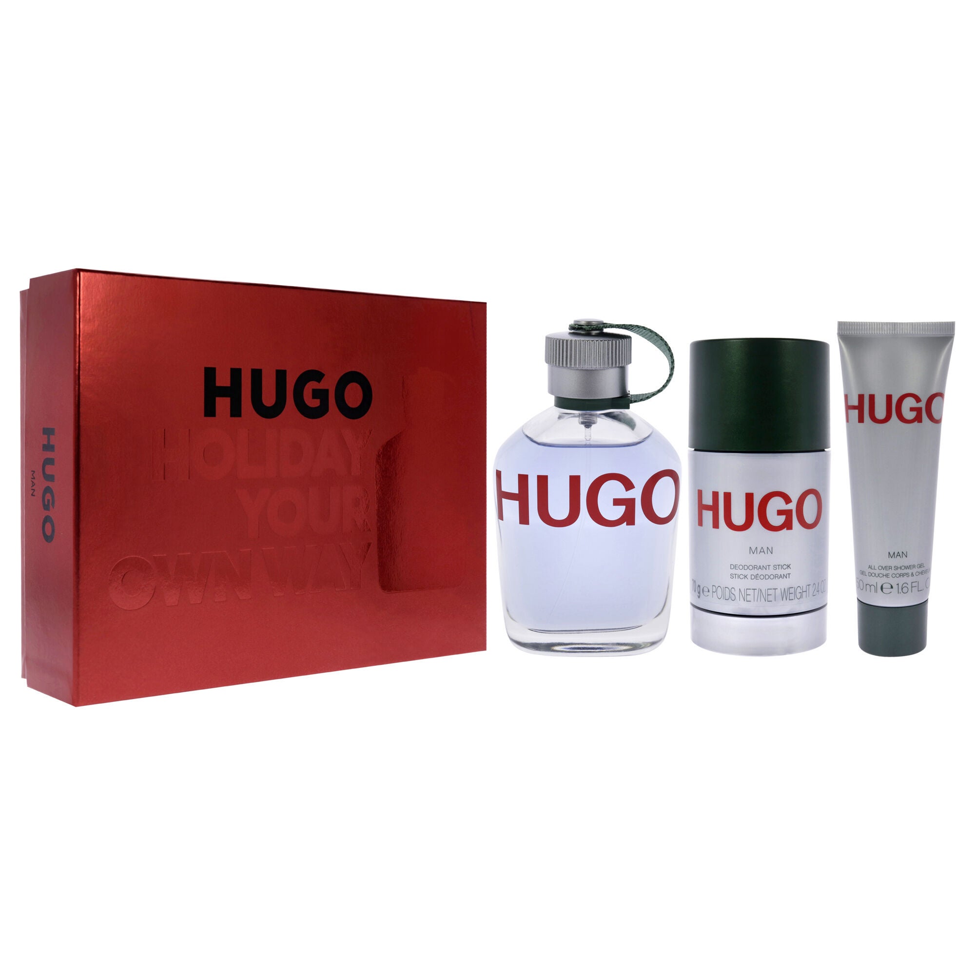 Hugo by Hugo Boss for Men - 3 Pc Gift Set 4.2oz EDT Spray, 2.4oz Deodorant Stick, 1.6oz Shower Gel, , alternate image number 6