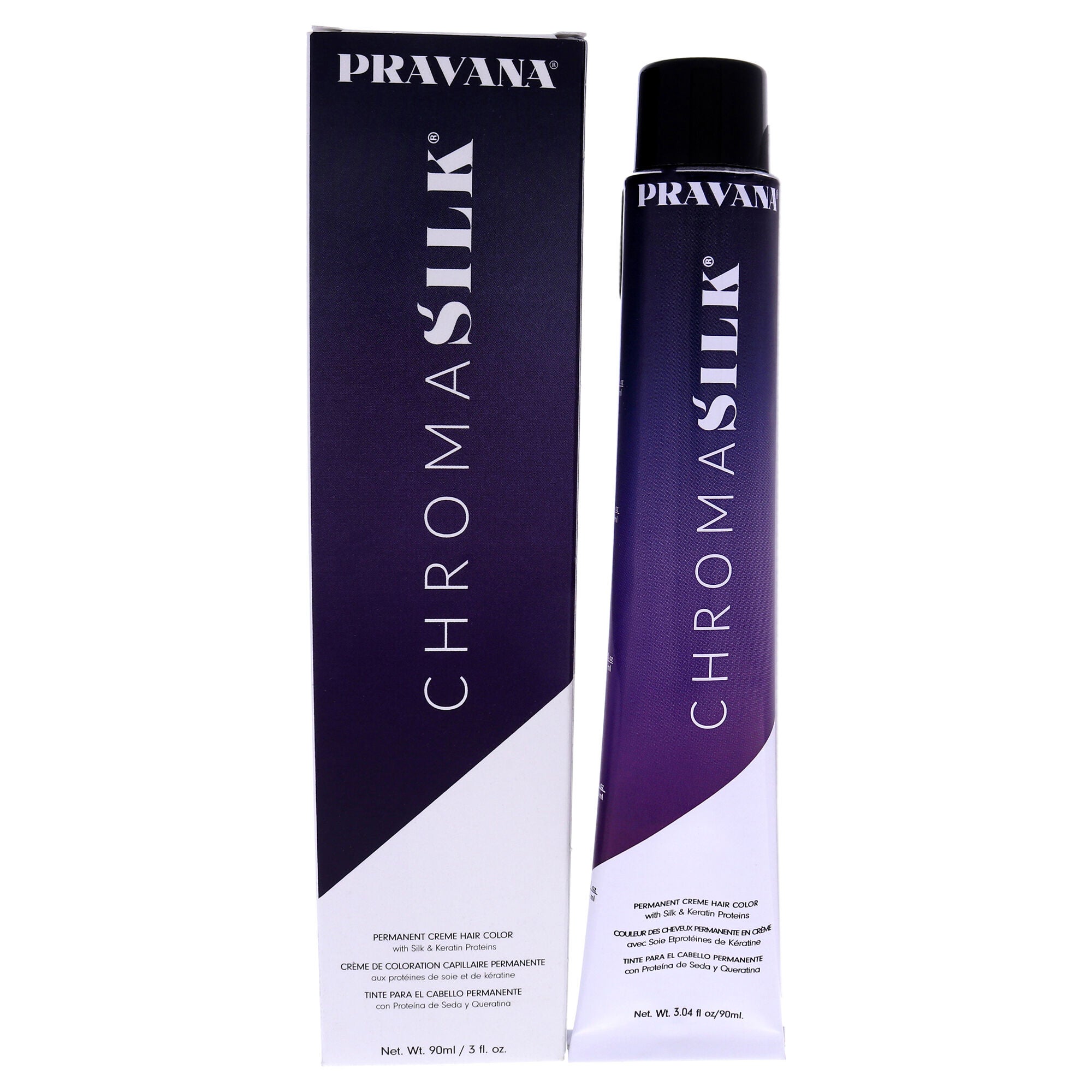 ChromaSilk Creme Hair Color - 4.20 Bright Beige Brown by Pravana for Unisex - 3 oz Hair Color, See Description, hi-res image number 0