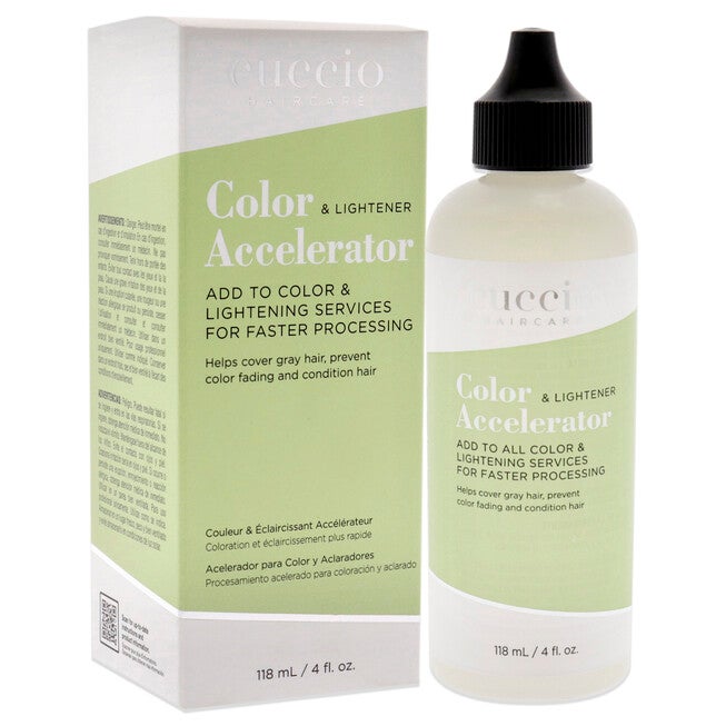 Color and Lightener Accelerator by Cuccio Haircare for Unisex - 4 oz Lightener, NA, alternate image number null