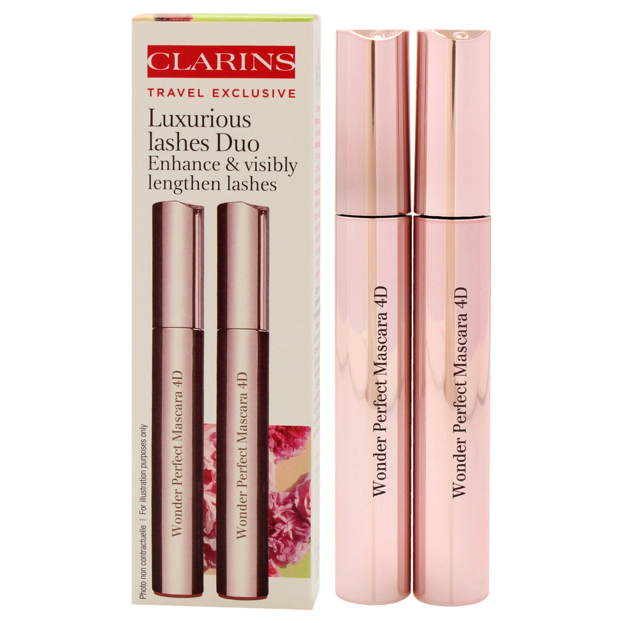 Luxurious Lashes Duo by Clarins for Women - 2 x 0.2 oz Mascara, See Description, alternate image number 3