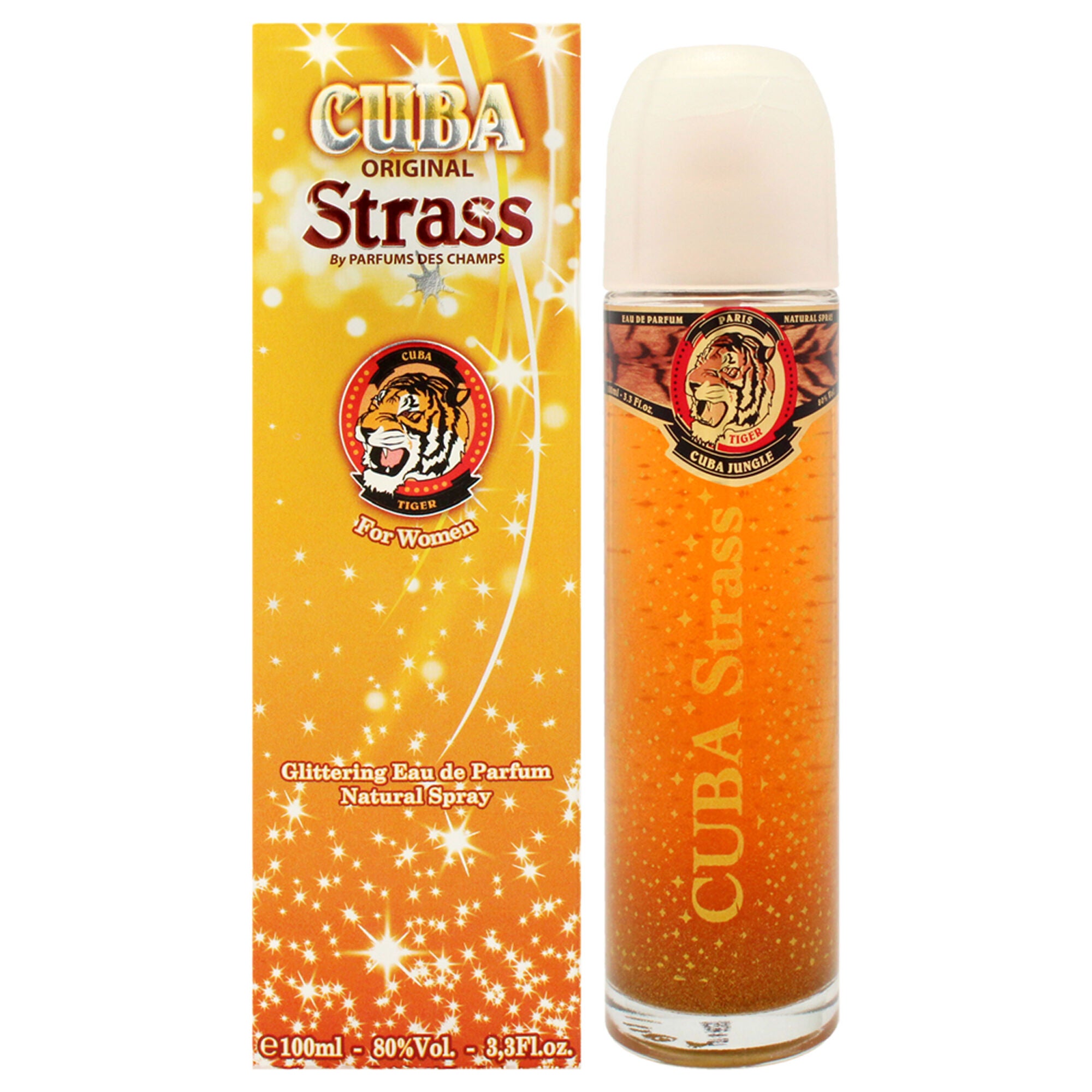 Cuba Strass Tiger by Cuba for Women - 3.3 oz EDP Spray, See Description, hi-res image number 0