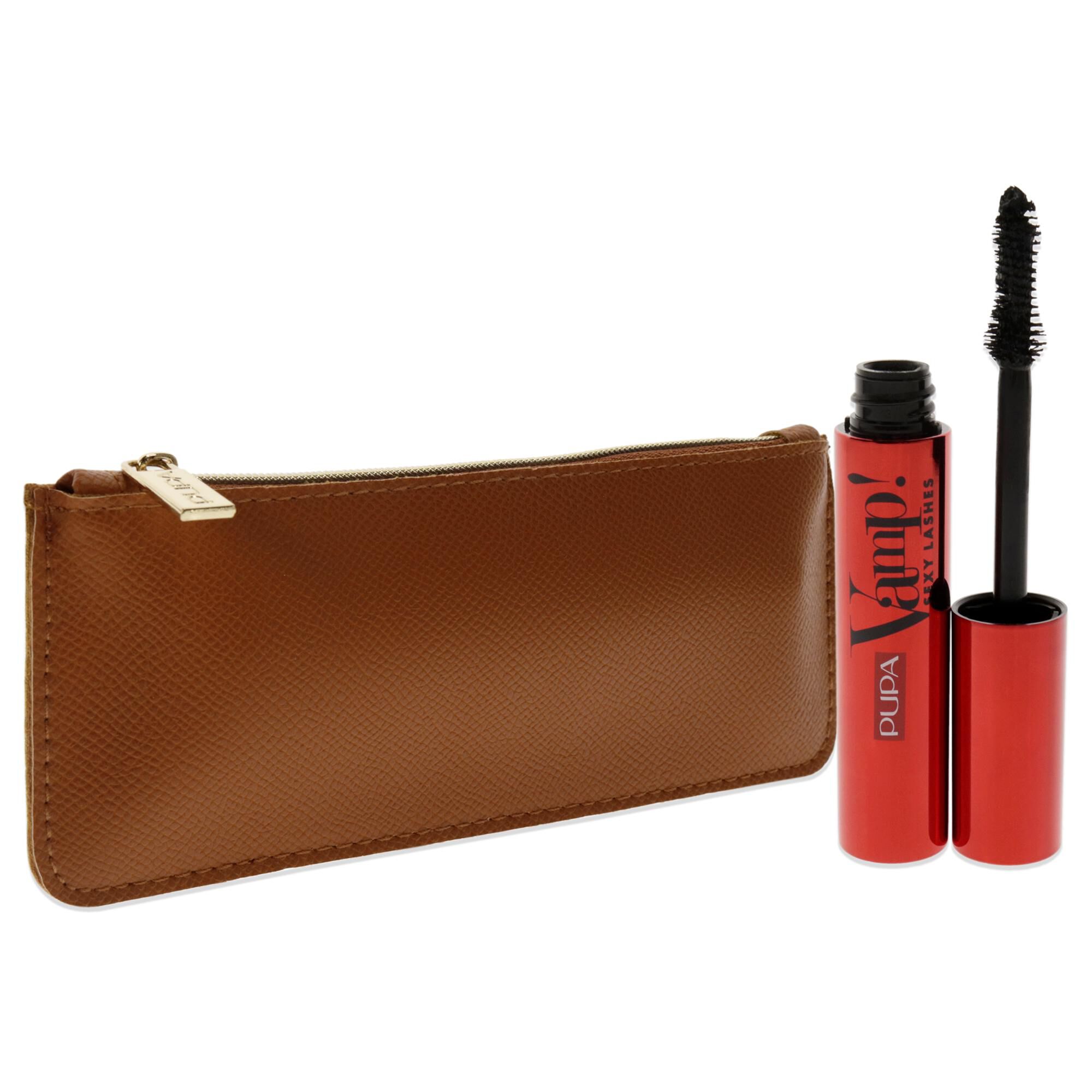 Vamp! Sexy Lashes Kit by Pupa Milano for Women - 2 Pc 0.40oz Vamp! Sexy Lashes Mascara - 011 Black, Bag, See Description, alternate image number 4