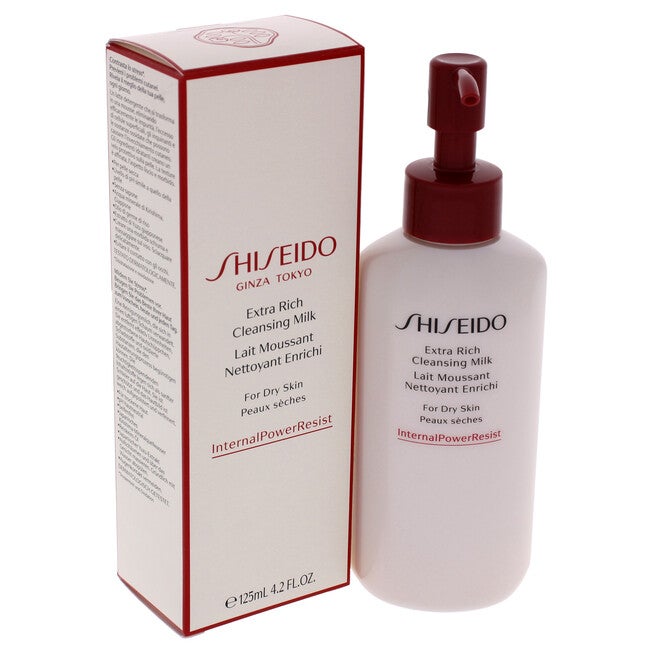 Extra Rich Cleansing Milk by Shiseido for Women - 4.2 oz Cleanser, , alternate image number 8