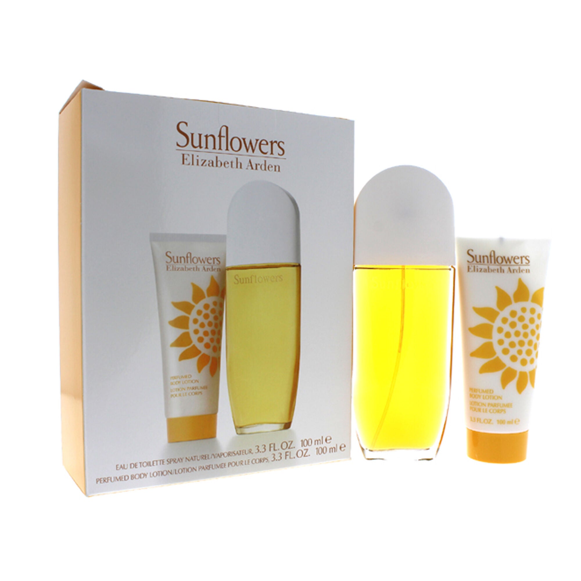 Sunflowers by Elizabeth Arden for Women - 2 pc Gift Set 3.3 oz EDT Spray, 3.3 oz Body Lotion, , alternate image number 2