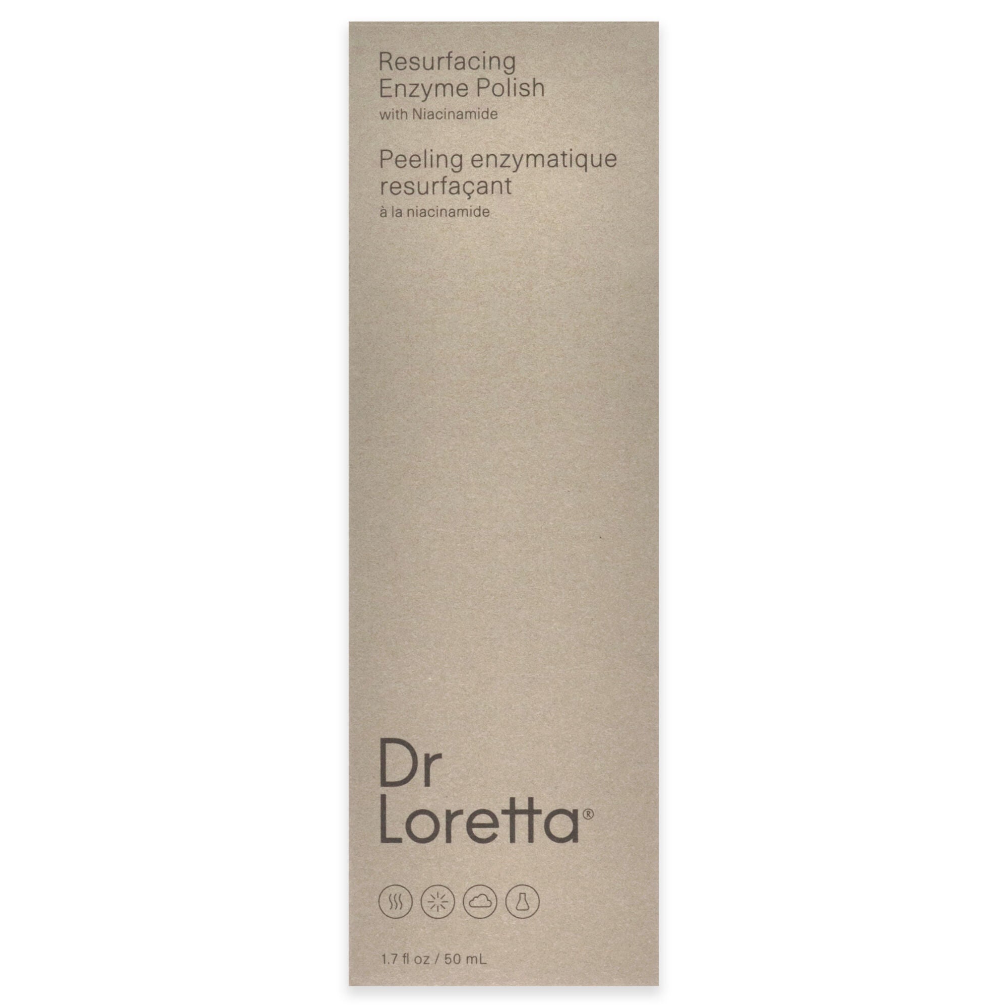 Resurfacing Enzyme Polish by Dr. Loretta for Unisex - 1.7 oz Cleanser, Brown, alternate image number 4