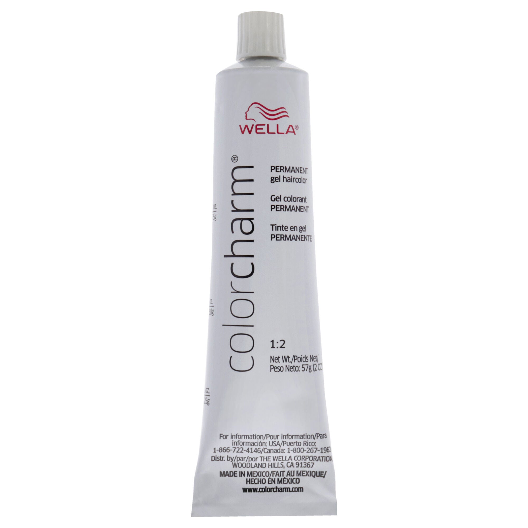 Color Charm Permanent Hair Color Gel - 5RV 507 Burgundy by Wella for Unisex - 2 oz Hair Color, See Description, alternate image number 4