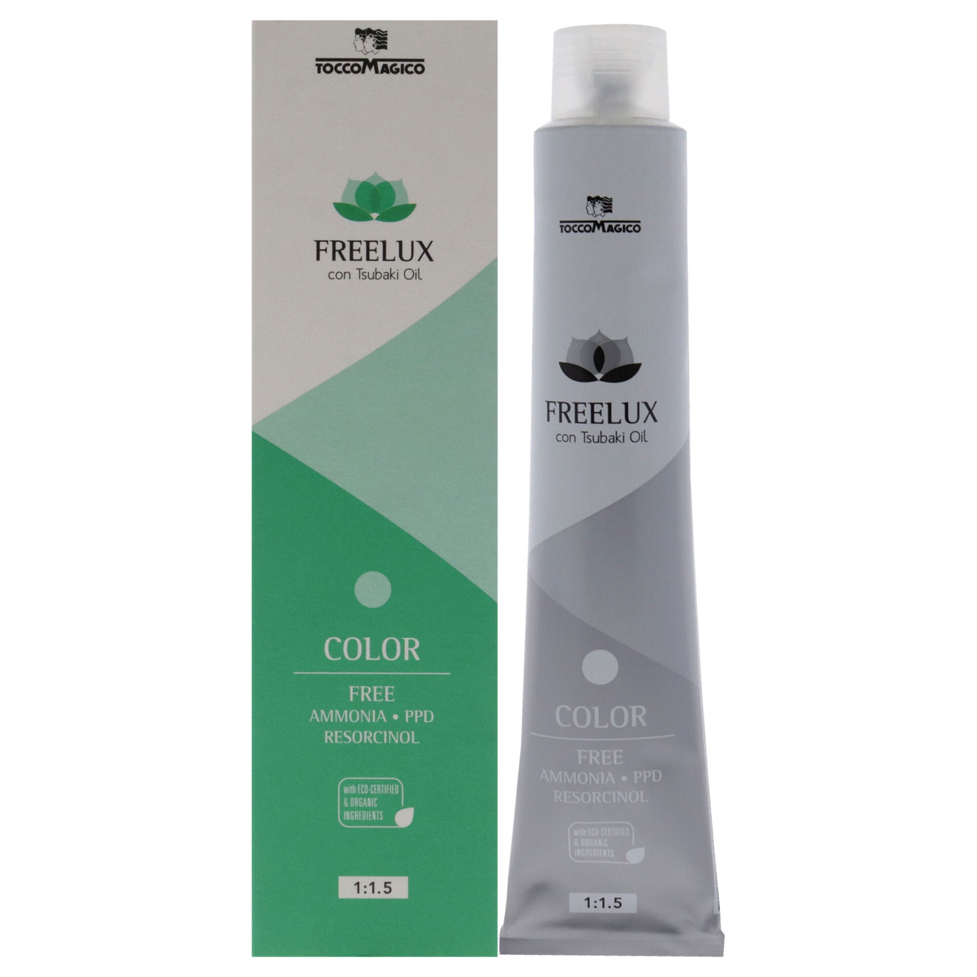 Freelux Permanet Hair Color - 5.11 Light Intense Ash Chestnut by Tocco Magico for Unisex - 3.38 oz Hair Color, See Description, hi-res image number 0