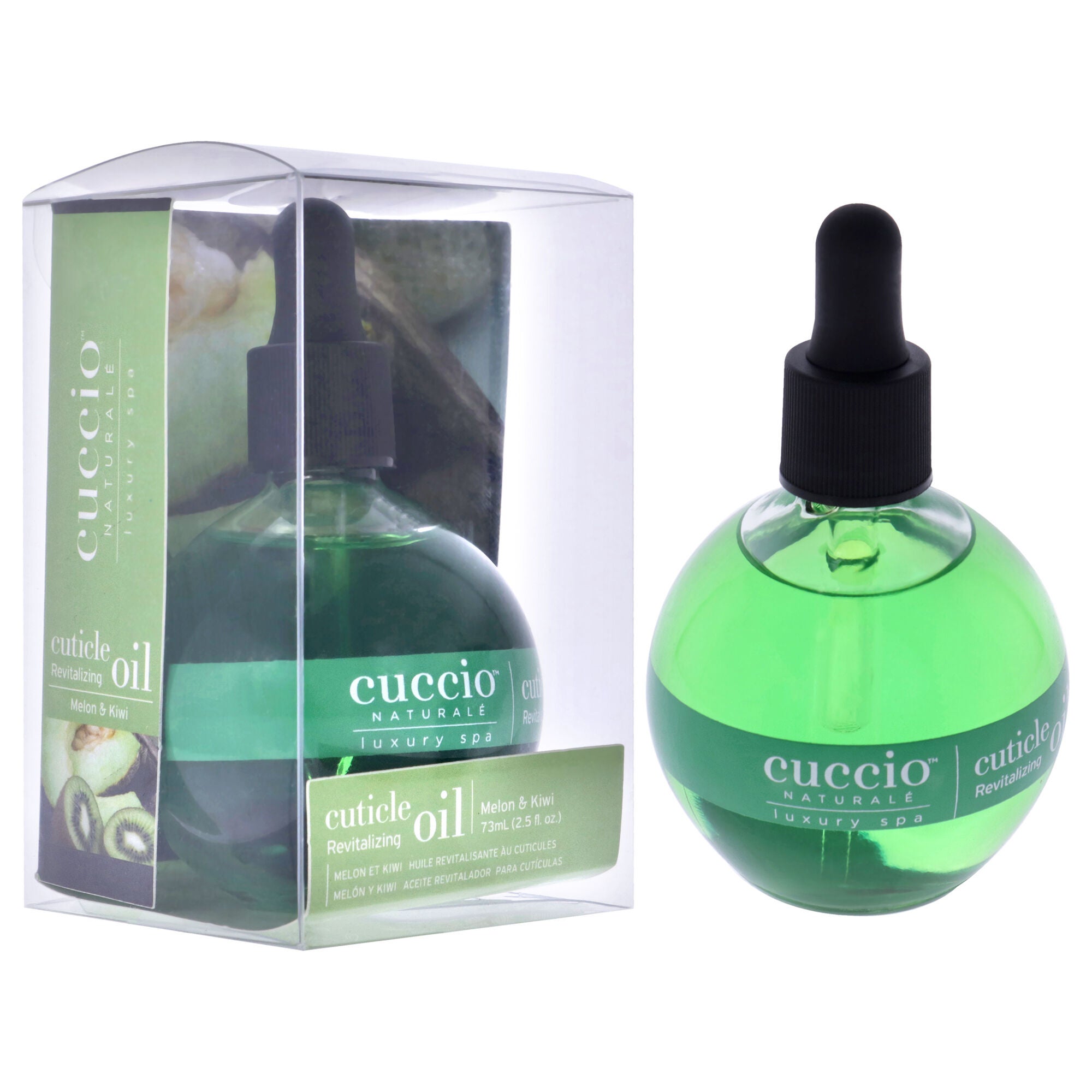 Cuticle Revitalizing Oil - Melon and Kiwi by Cuccio Naturale for Unisex - 2.5 oz Oil, See Description, alternate image number 1