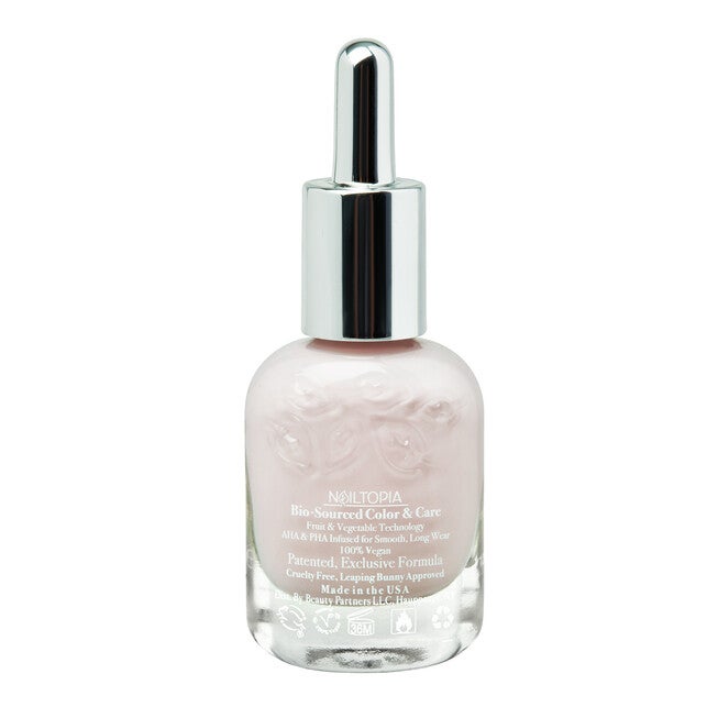 Bio-Sourced Chip Free Nail Lacquer - Kissin In The Rain by Nailtopia for Women - 0.41 oz Nail Polish, , alternate image number null