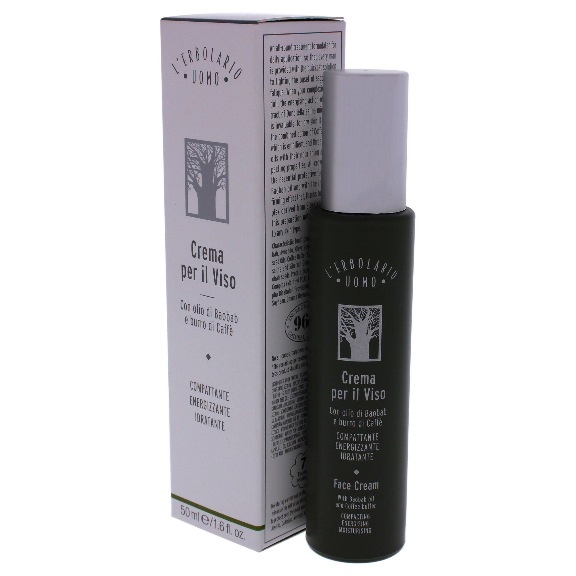 Oumo Face Cream y LErbolario for Men - 1.6 oz Cream, , alternate image number 7