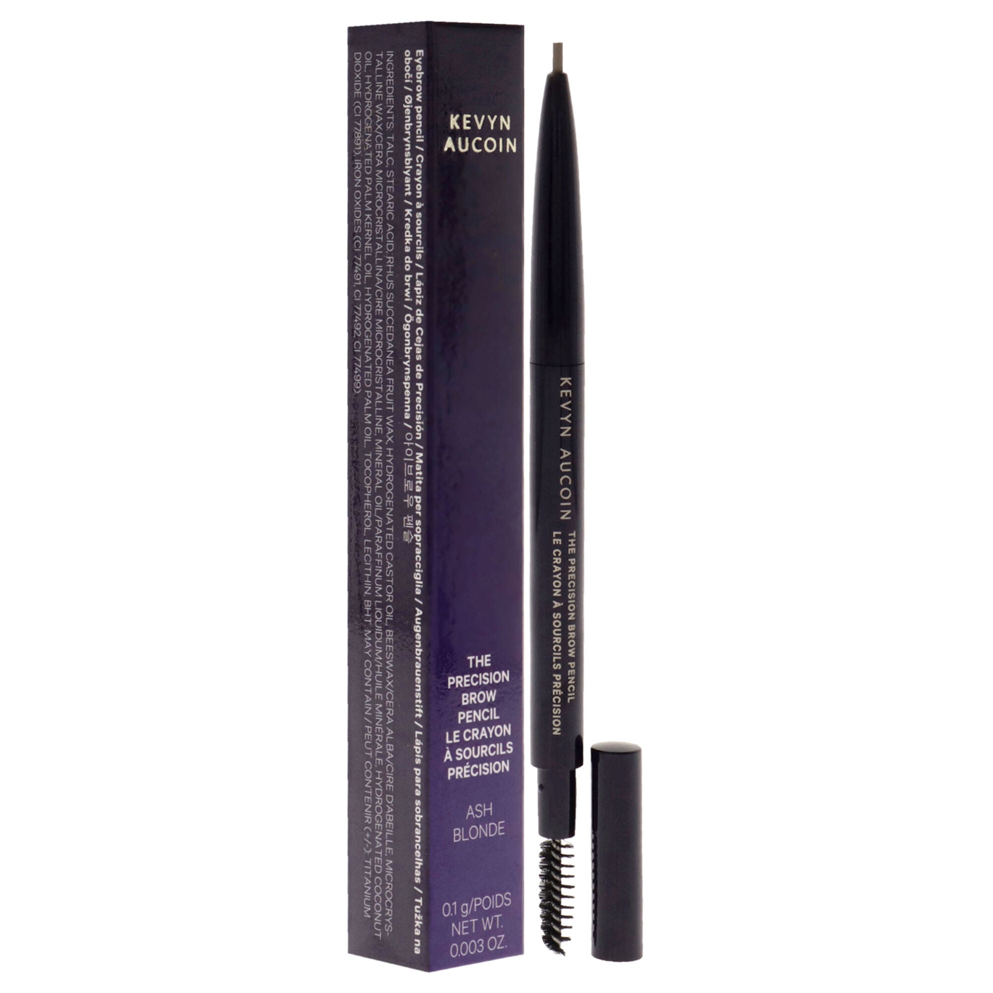 The Precision Brow Pencil - Ash Blonde by Kevyn Aucoin for Women - 0.003 oz Eyebrow Pencil, See Description, alternate image number 2