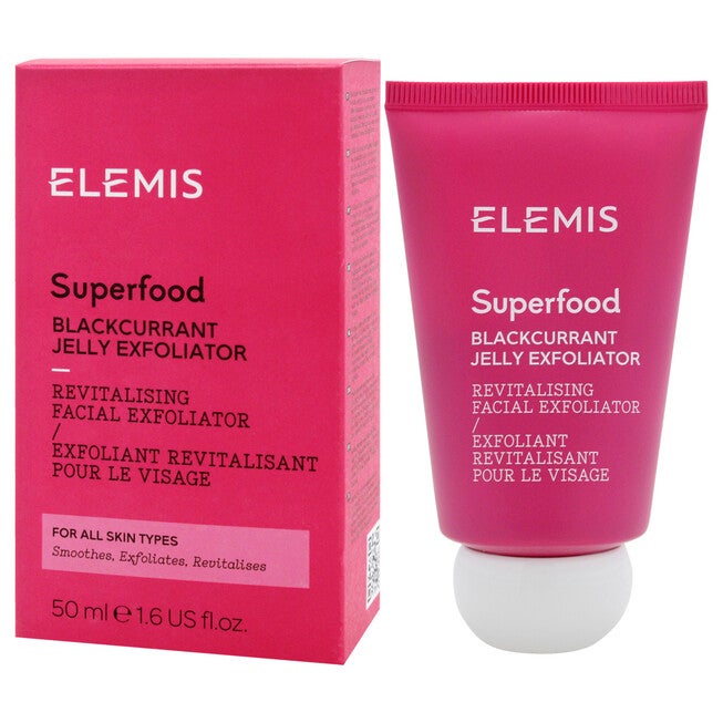 Superfood Blackcurrant Jelly Exfoliator by Elemis for Women - 1.6 oz Exfoliator, NA, alternate image number null
