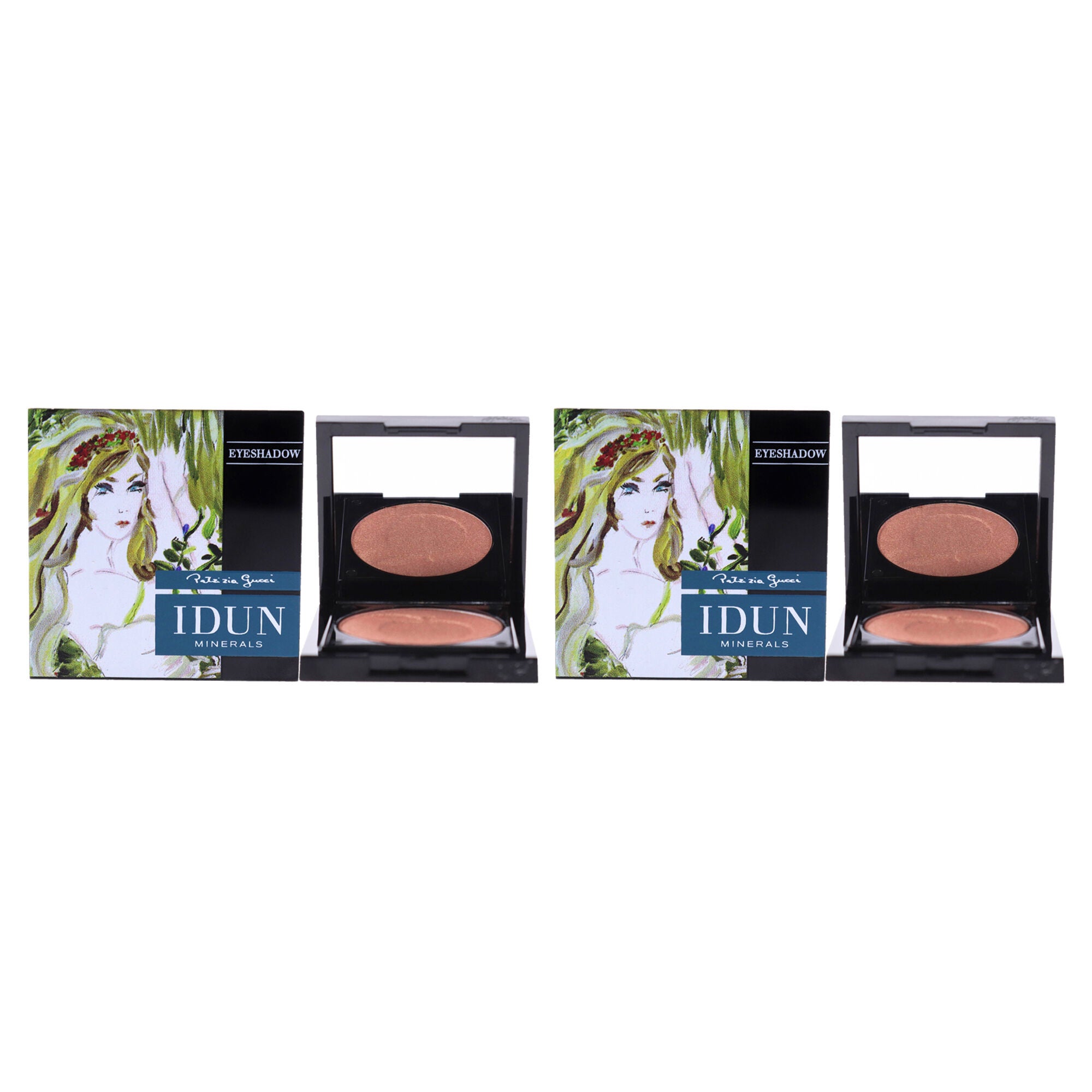 Eyeshadow - 110 Kungsljus by Idun Minerals for Women - 0.10 oz Eye Shadow - Pack of 2, See Description, hi-res image number 0