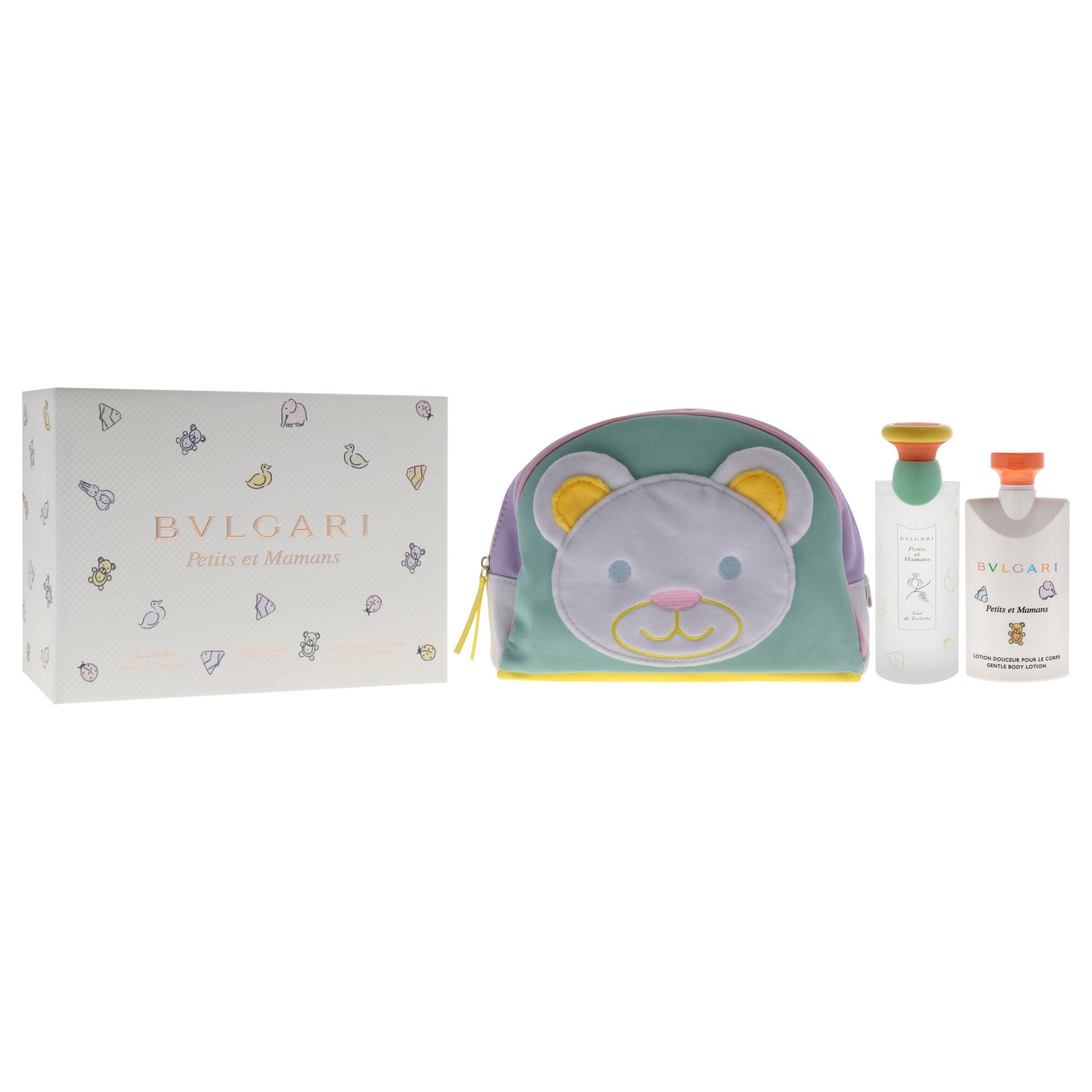 Bvlgari Petits Et Mamans by Bvlgari for Women - 3 Pc Gift Set 3.4oz EDT Spray, 2.5oz Body Lotion, Pouch, See Description, alternate image number 2