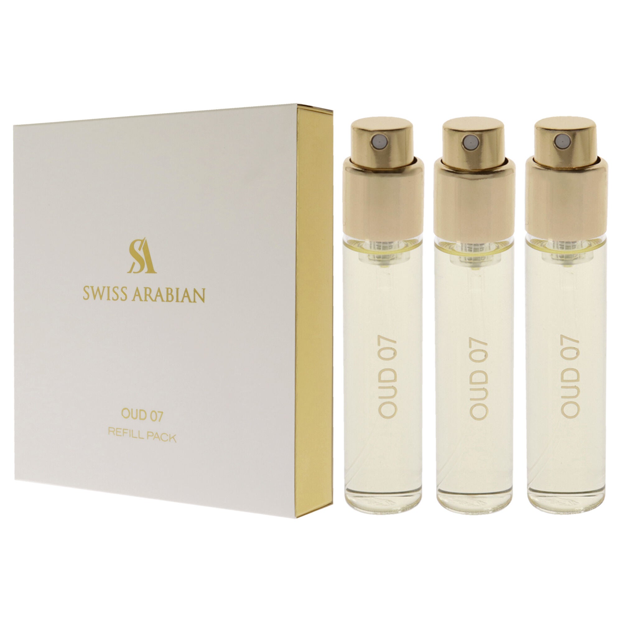 Oud 07 by Swiss Arabian for Unisex - 3 Pc Mini Gift Set 3 x 1oz EDP Spray (Refill), See Description, alternate image number 3
