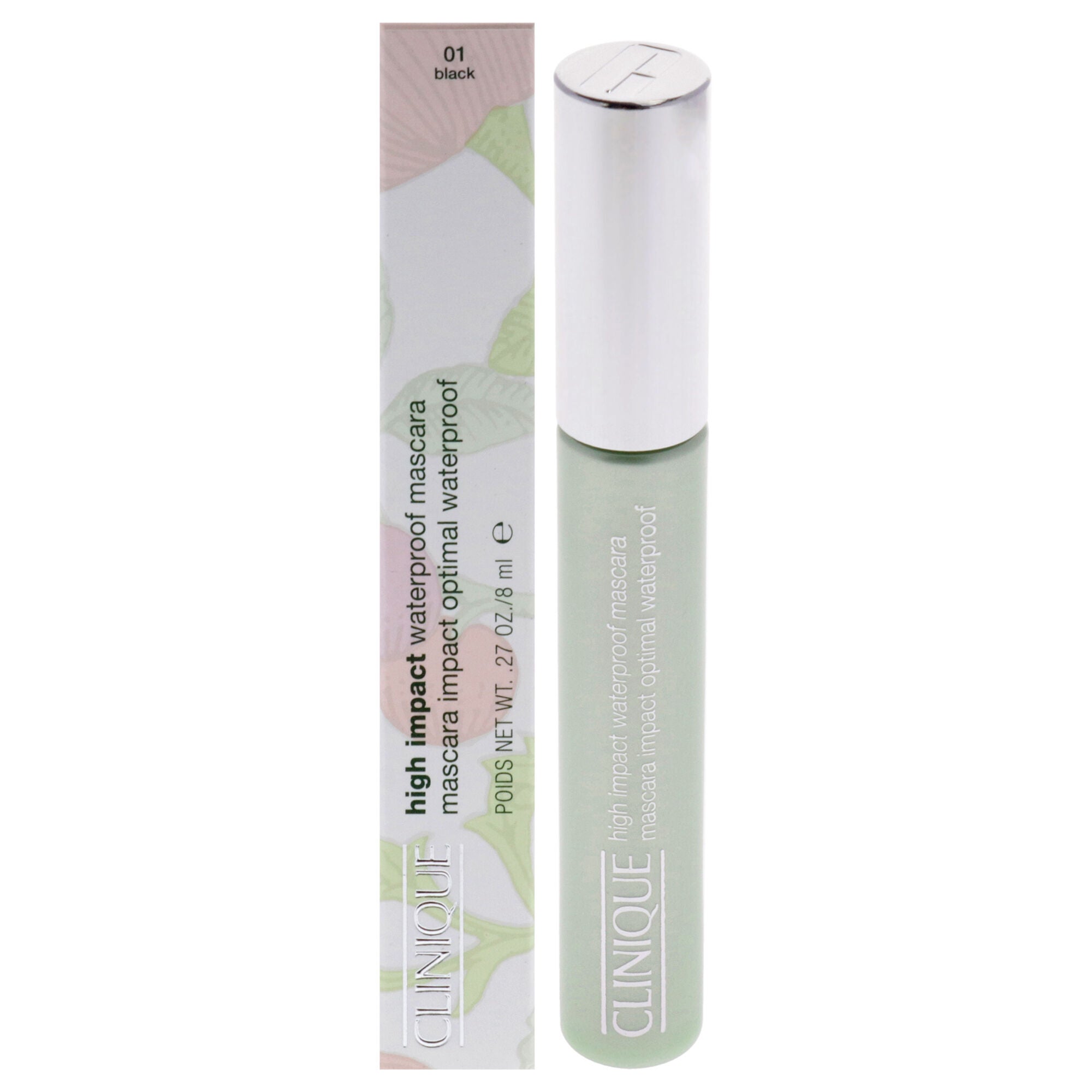 High Impact Waterproof Mascara - 01 Black by Clinique for Women - 0.28 oz Mascara, See Description, hi-res image number 0