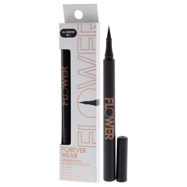 Forever Wear Winged Liner - WL1 All Nighter by Flower Beauty for Women - 0.037 oz Eyeliner, NA, alternate image number null