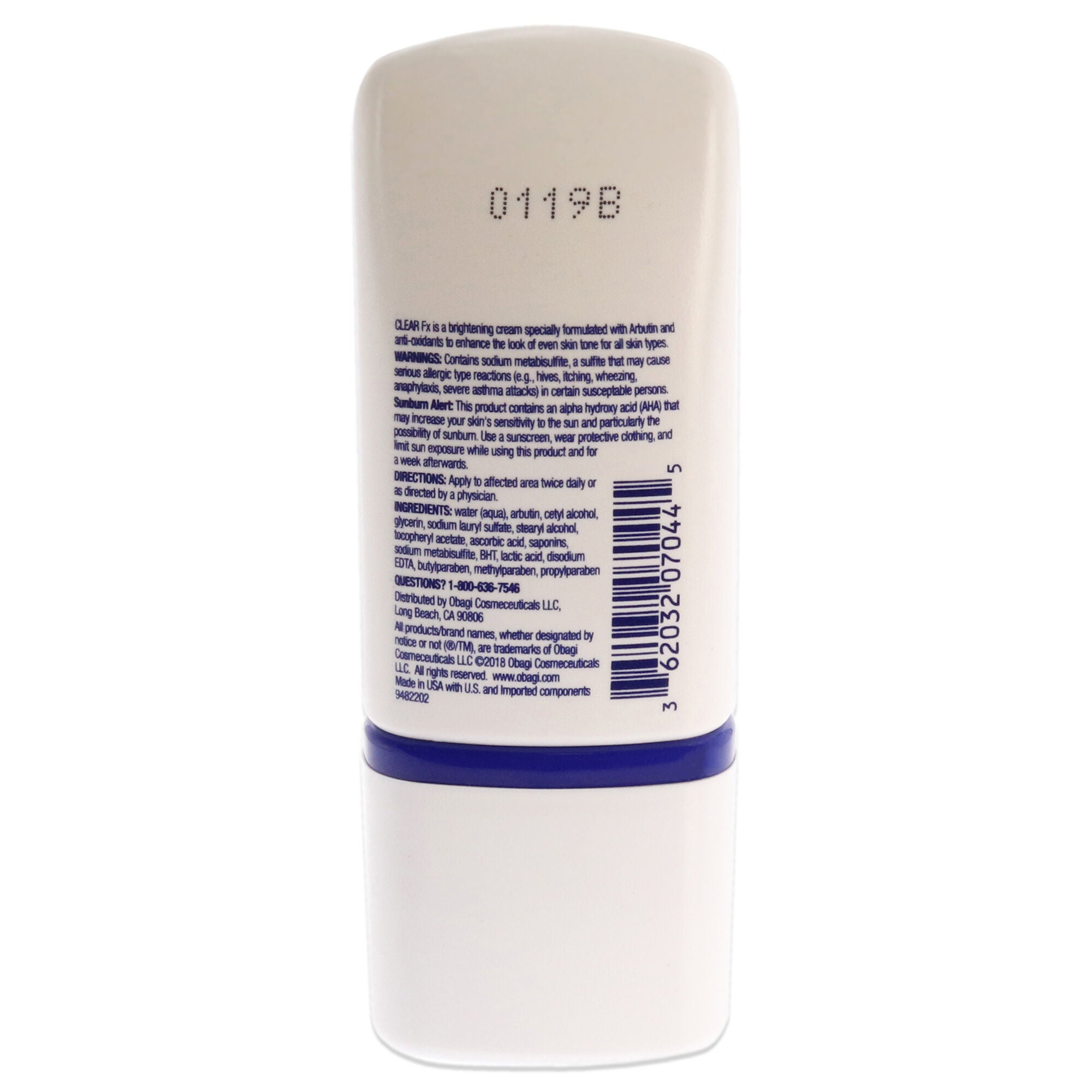 Obagi Nu Derm Clear FX Cream by Obagi for Women - 2 oz Cream, , alternate image number 2