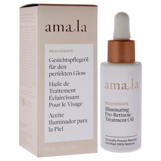 Illuminating Pro-Retinoic Treatment Oil by Amala for Women - 1 oz Oil, , alternate image number 6