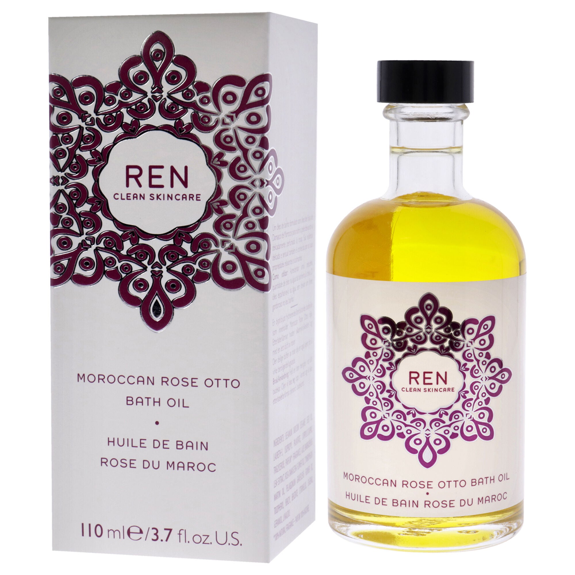 Moroccan Rose Otto Bath Oil by REN for Unisex - 3.7 oz Oil, See Description, alternate image number 3