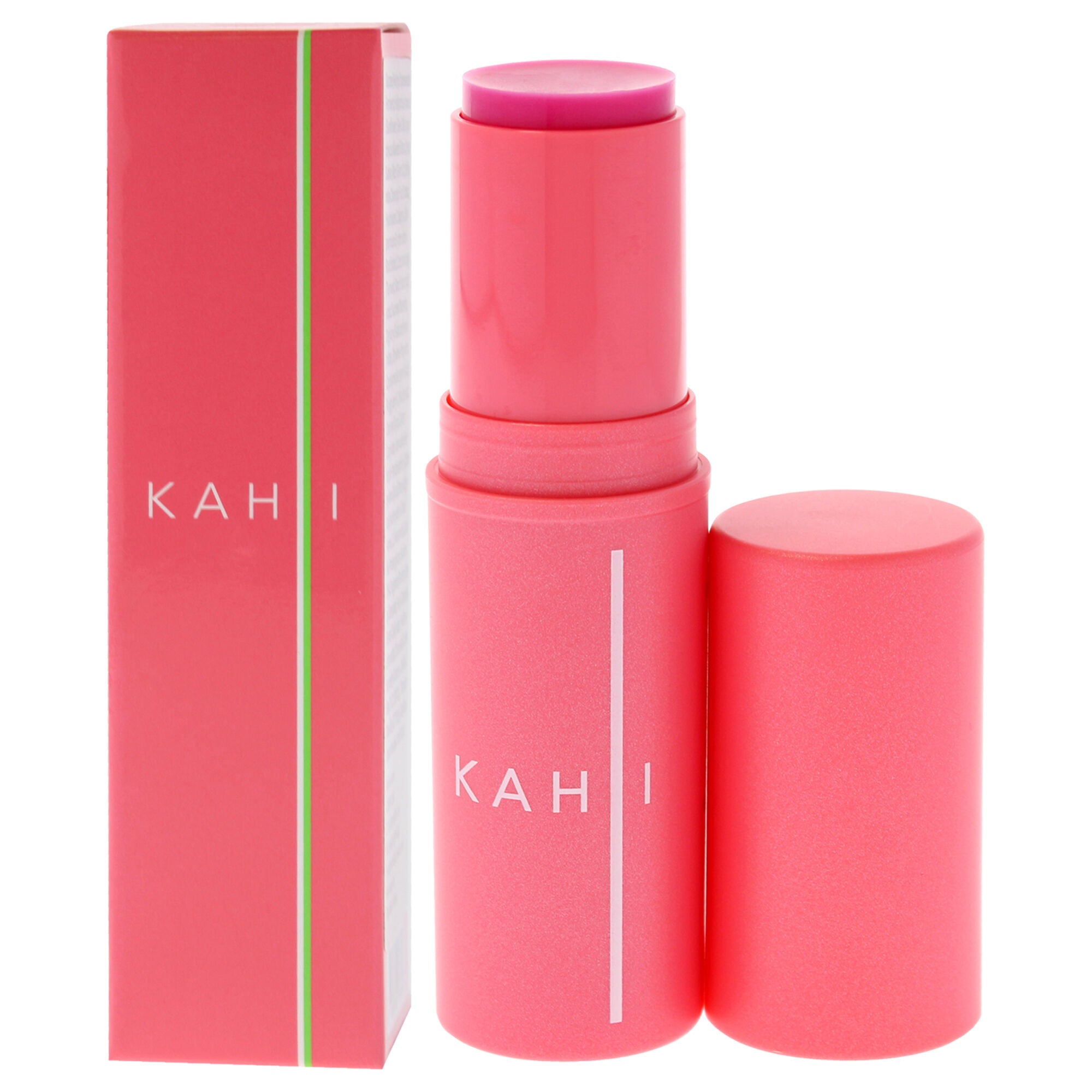 Kisstin Balm Pink Stick by Kahi for Women - 0.31 oz Makeup, Pink, alternate image number 3