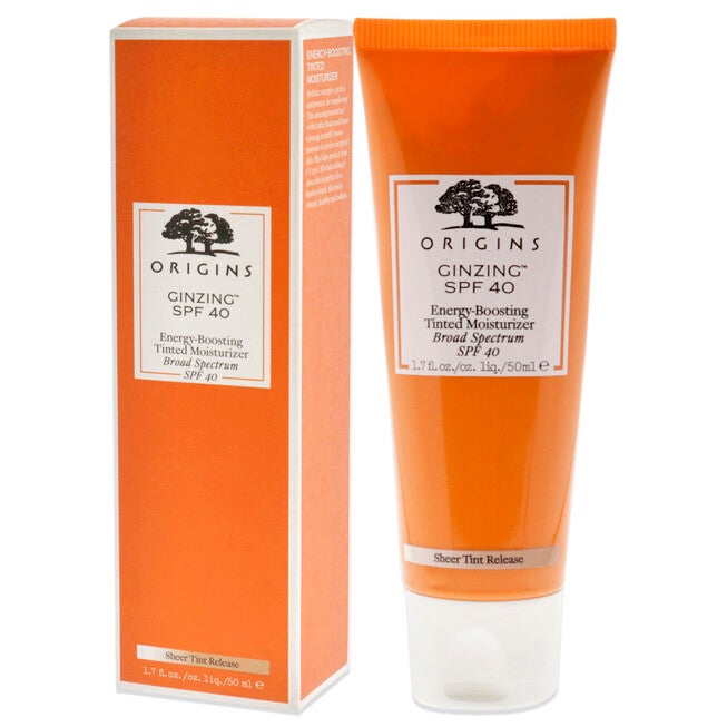 Ginzing Energy-Boosting Tinted Moisturizer SPF 40 by Origins for Unisex - 1.7 oz Sunscreen, , alternate image number null