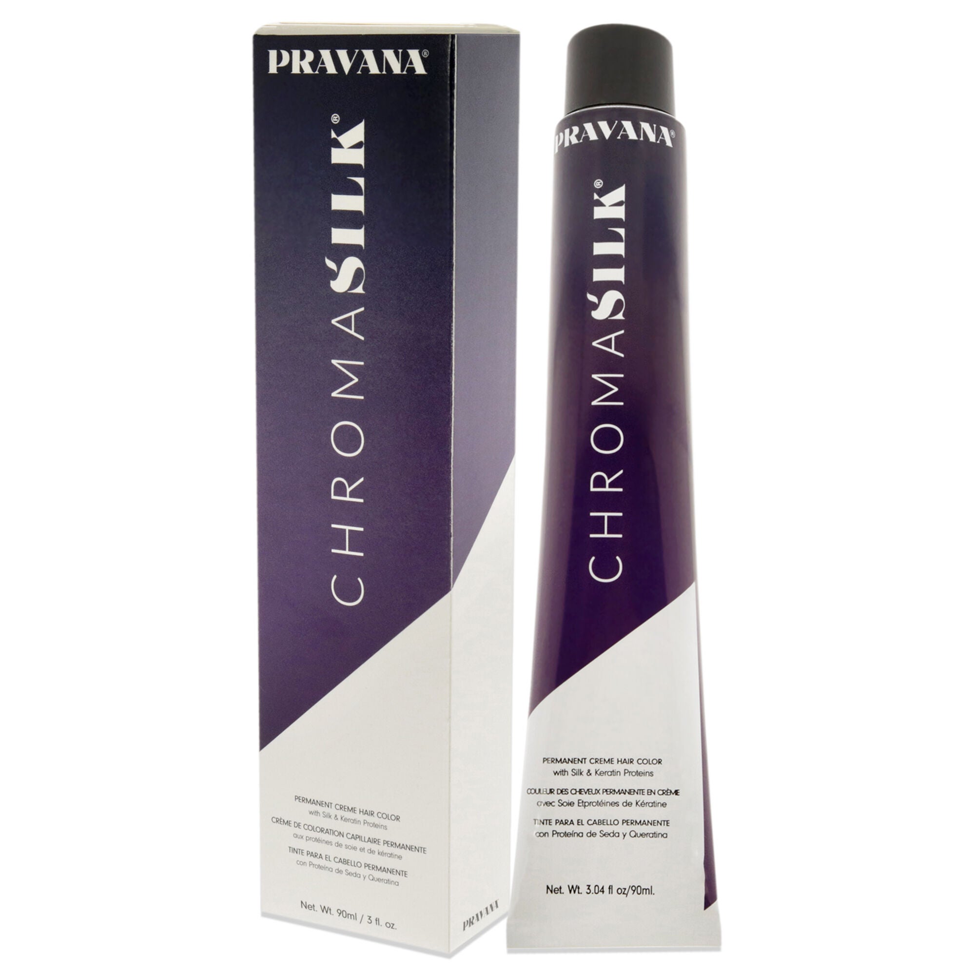 ChromaSilk Creme Hair Color - 7.3 Golden Blonde by Pravana for Unisex - 3 oz Hair Color, See Description, alternate image number 3