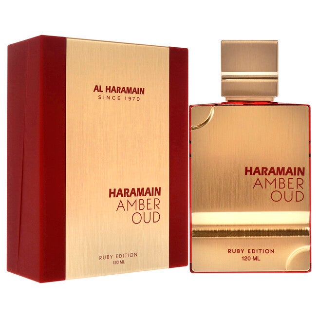 Amber Oud - Ruby Edition by Al Haramain for Unisex - 4 oz EDP Spray, See Description, alternate image number 1