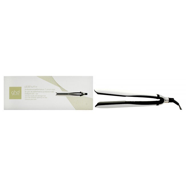 GHD Platinum Plus Professional Performance Styler Flat Iron - White by GHD for Unisex - 1 Inch Flat Iron, NA, hi-res image number null