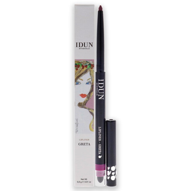 Lip Liner - 301 Greta by Idun Minerals for Women - 0.01 oz Lip Liner, NA, hi-res image number null