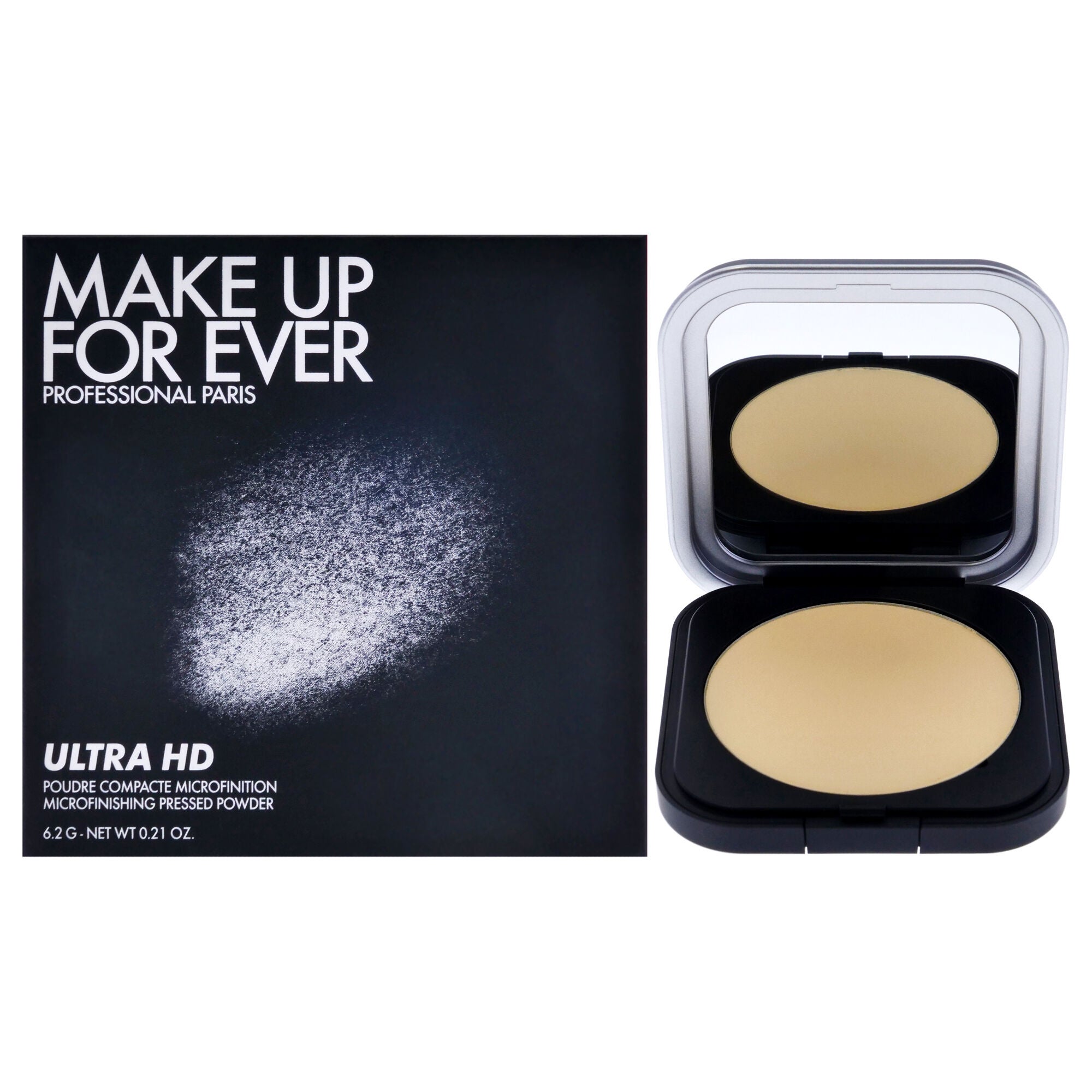 Ultra HD Microfinishing Pressed Powder - 2 Banana by Make Up For Ever for Women - 0.21 oz Powder, See Description, hi-res image number 0