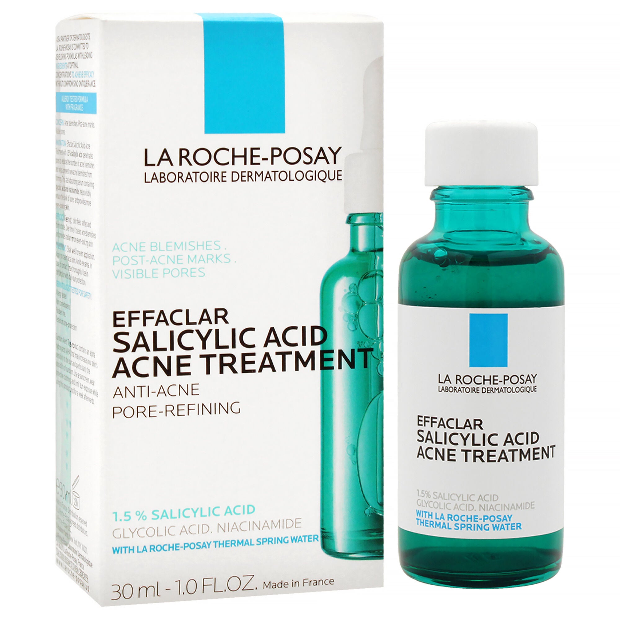 Effaclar Salicylic Acid Acne Treatment by La Roche-Posay for Unisex - 1 oz Serum, See Description, alternate image number 2