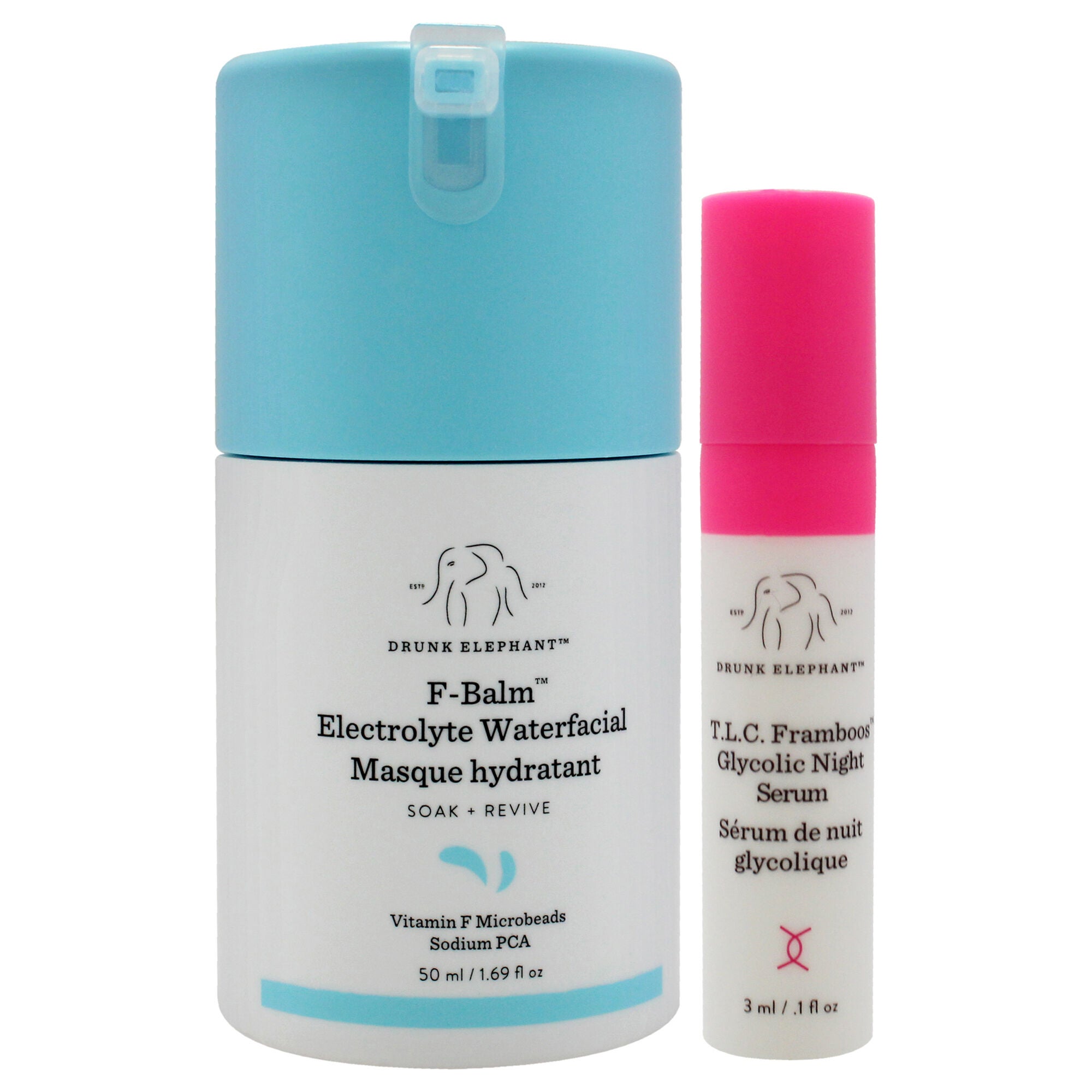 F-Balm Electrolyte Waterfacial Hydrating Mask by Drunk Elephant for Women - 1.69 oz Mask, See Description, alternate image number 3