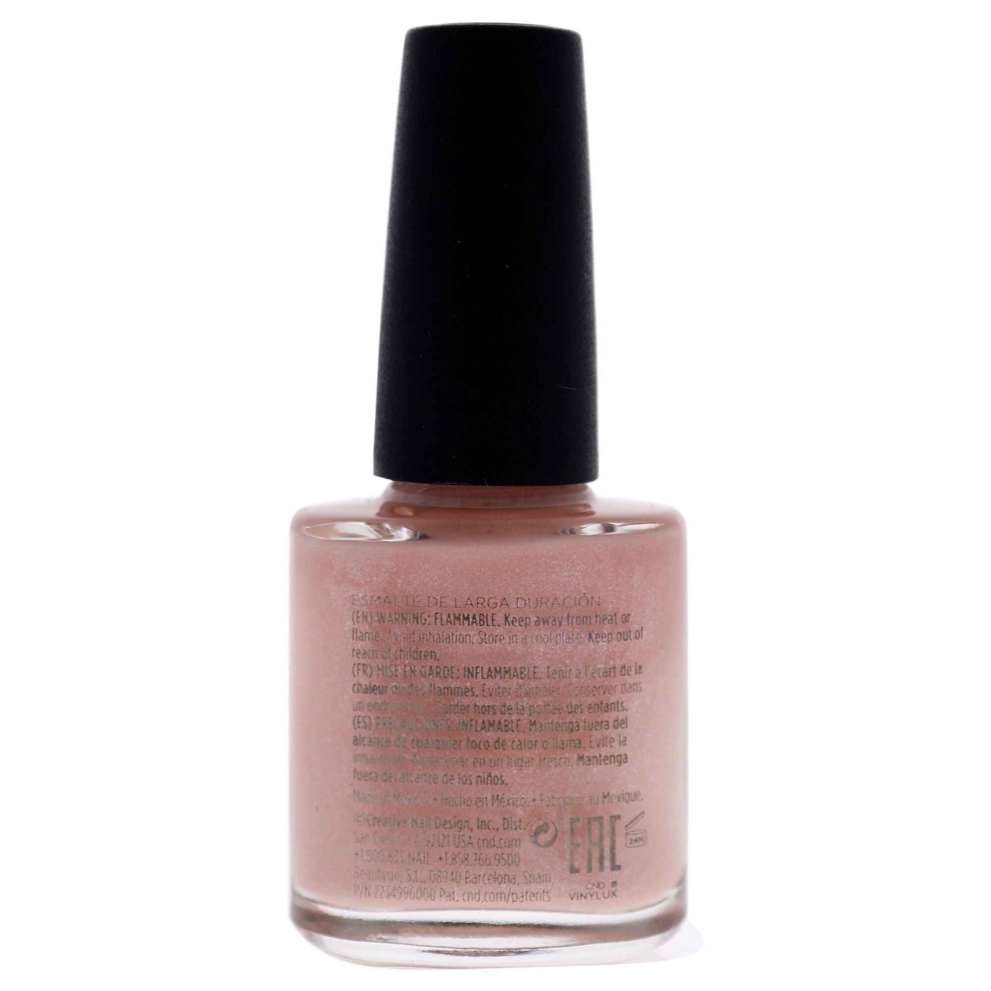 Vinylux Weekly Polish - 118 Grapefruit Sparkle by CND for Women - 0.5 oz Nail Polish, See Description, alternate image number 2