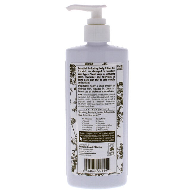 Stone Crop Body Lotion by Eminence for Unisex - 8.4 oz Body Lotion, See Description, alternate image number 2