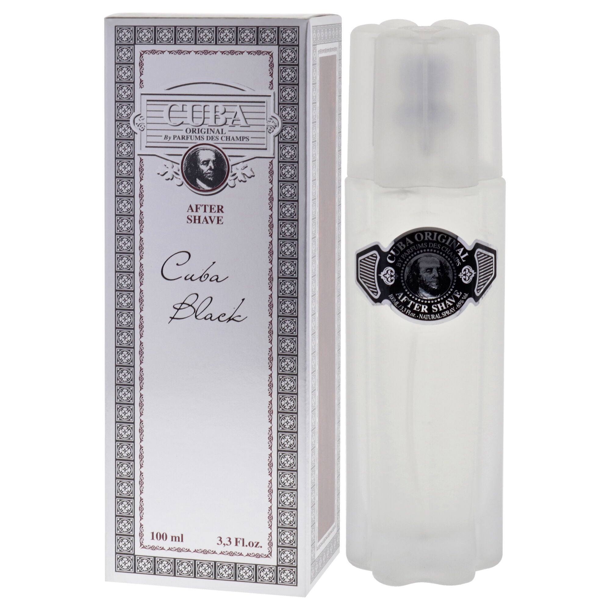 Cuba Black by Cuba for Men - 3.3 oz After Shave, See Description, alternate image number 3