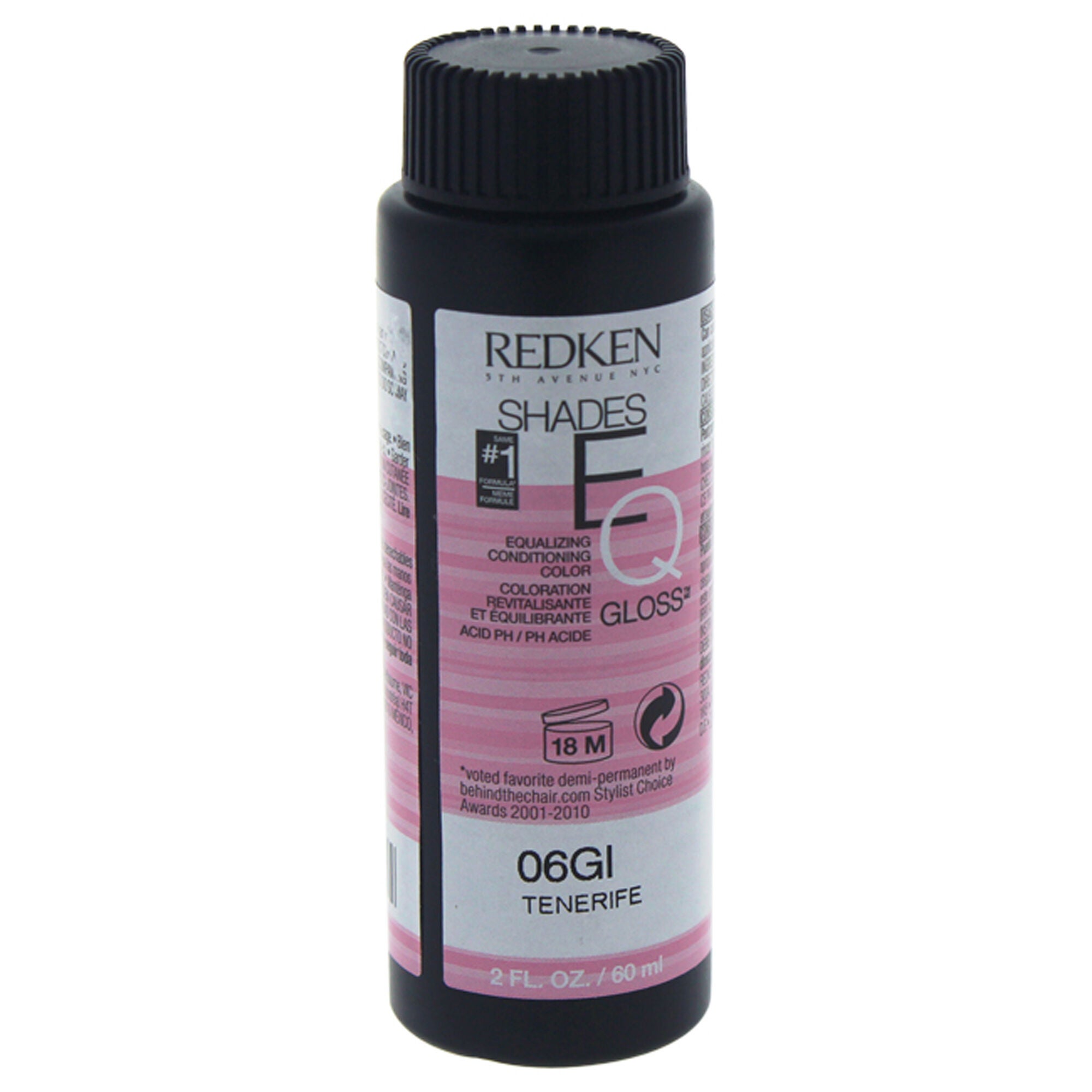 Shades EQ Color Gloss - 06GI Tenerife by Redken for Unisex - 2 oz Hair Color, See Description, hi-res image number 0
