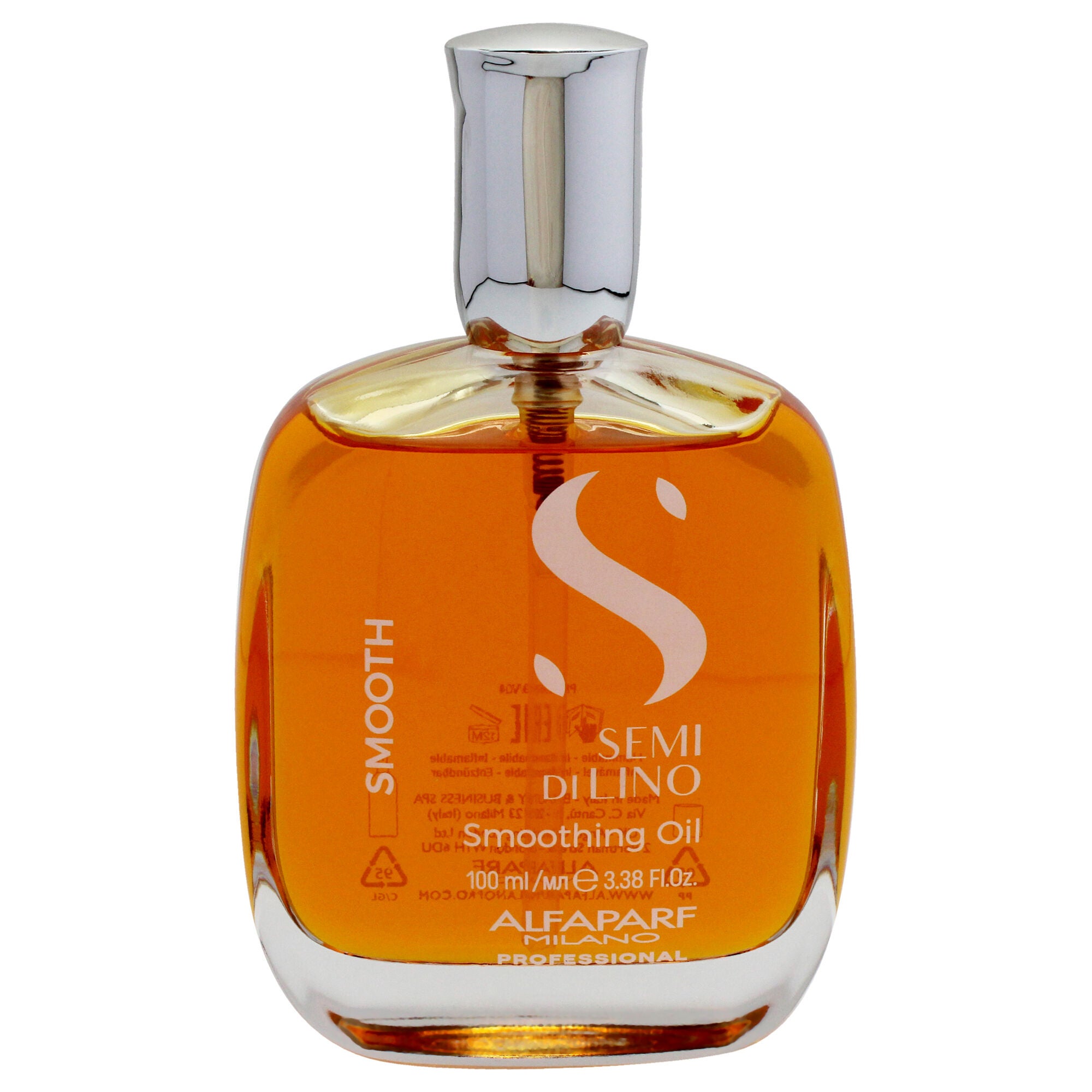 Semi Di Lino Smooth Smoothing Oil by Alfaparf Milano for Unisex - 3.38 oz Oil, See Description, alternate image number 3