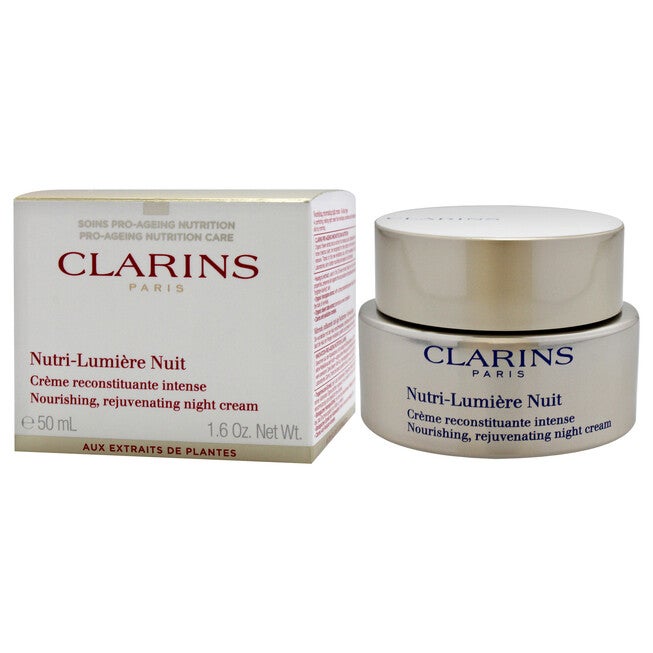 Nutri-Lumiere Night Cream by Clarins for Unisex - 1.6 oz Cream, NA, alternate image number null